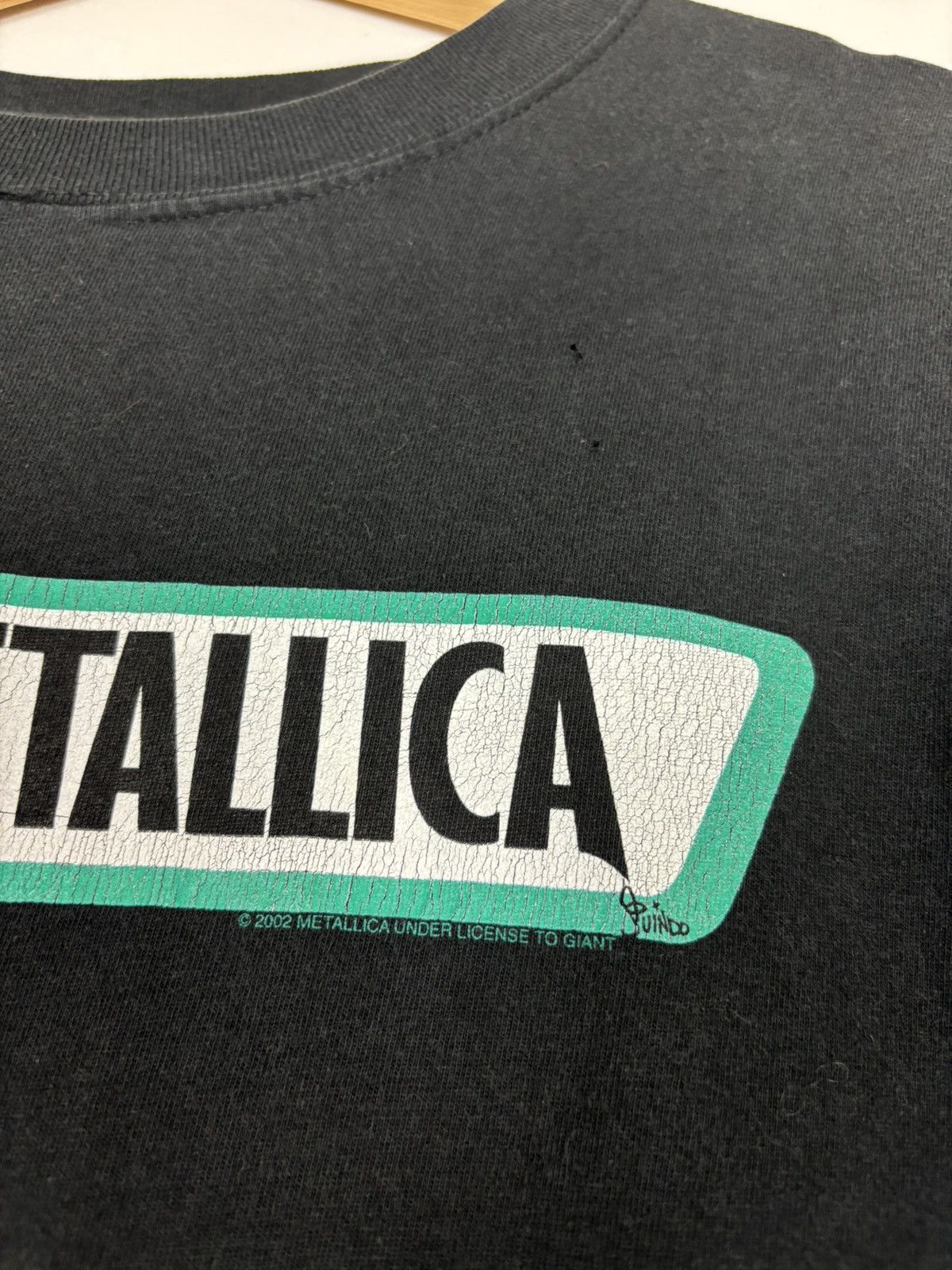 Band Tees Vintage 2000’s Metallica Underlicensed to giant Size US L / EU 52-54 / 3 - 4 Thumbnail