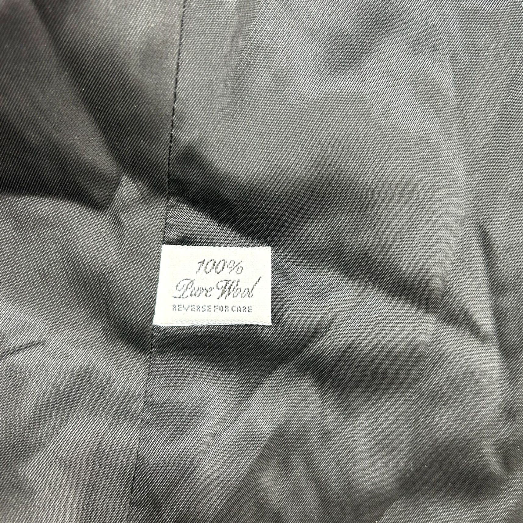 Jones New York VINTAGE Jones New York Coat Women XL Black Wool Long Trench Double Breasted 90s Overcoat Size XL / US 12-14 / IT 48-50 - 7 Thumbnail