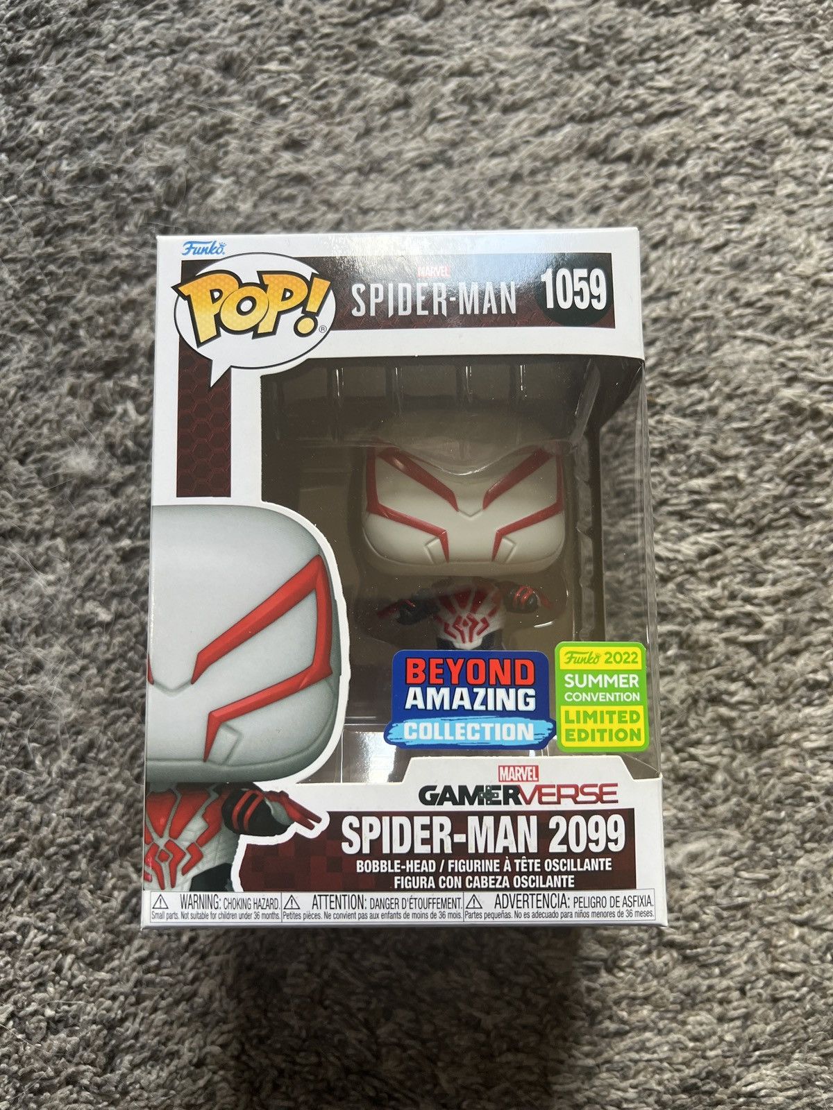 Marvel Comics Funko Pop! Spider-Man 2099 Bobble-Head Size ONE SIZE - 1 Thumbnail