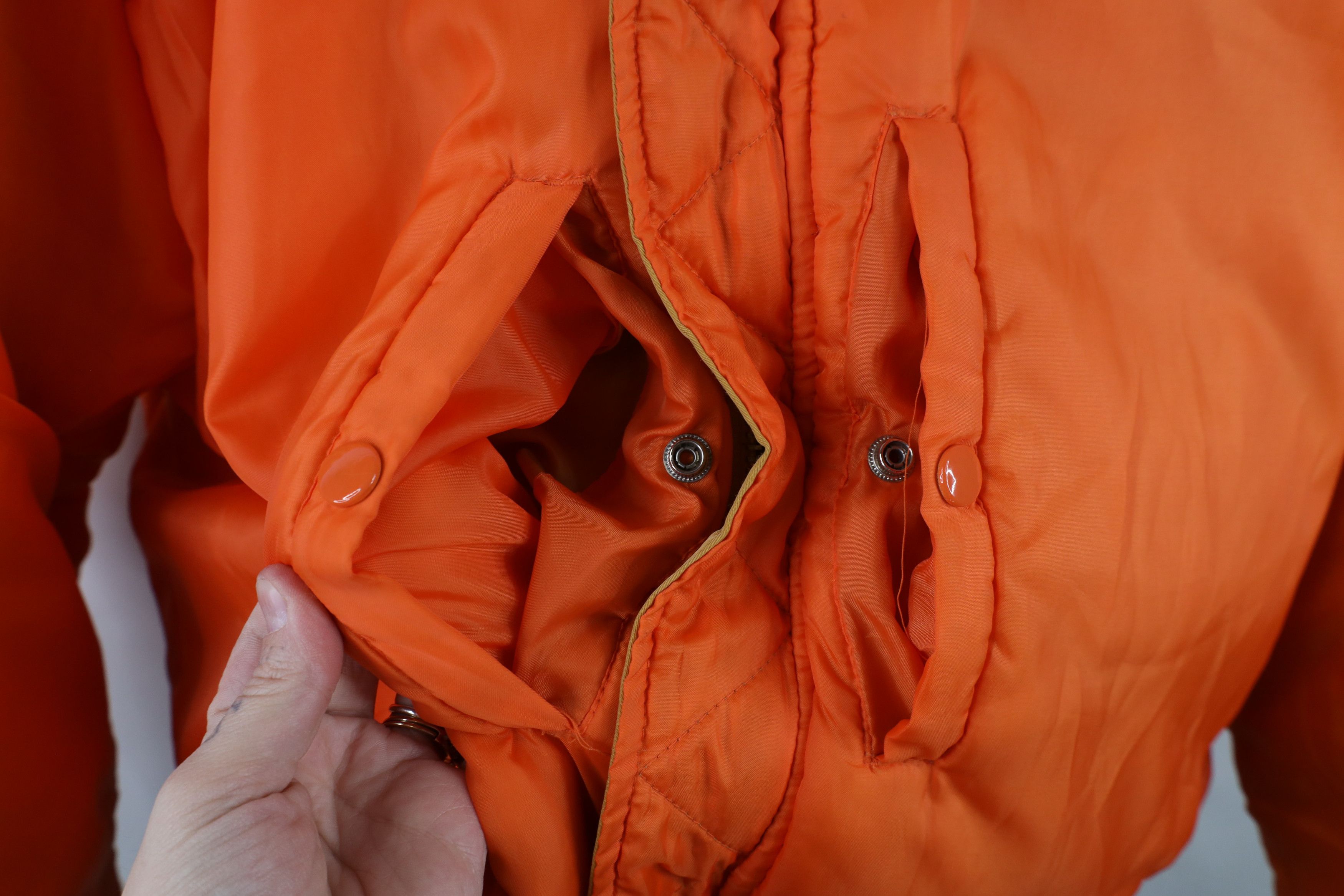 Vintage Vintage 90s Streetwear Military MA1 Reversible Bomber Jacket Size US XXL / EU 58 / 5 - 5 Thumbnail