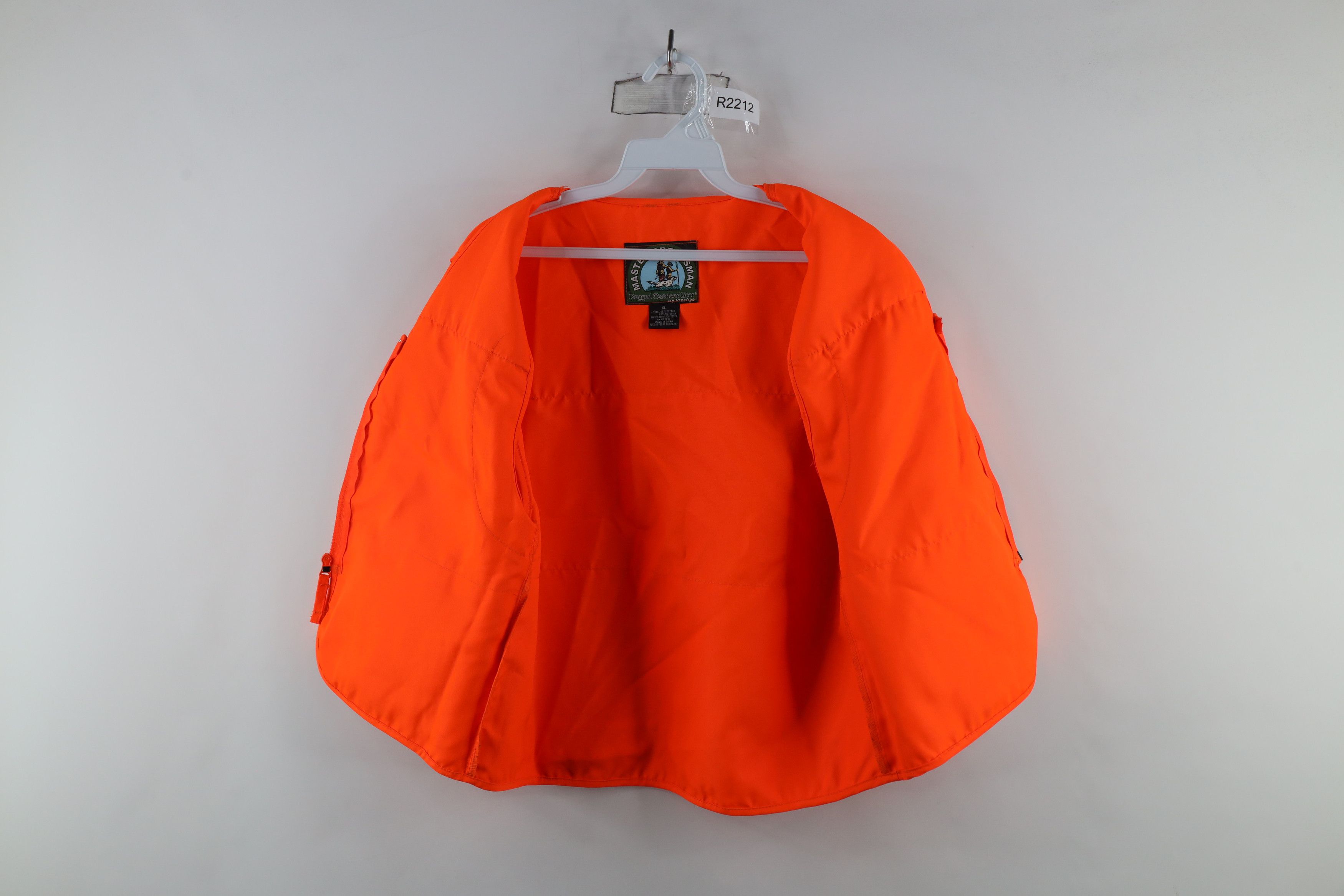 Vintage Vintage 90s Streetwear Shooting Vest Jacket Blaze Orange Size US XL / EU 56 / 4 - 7 Thumbnail