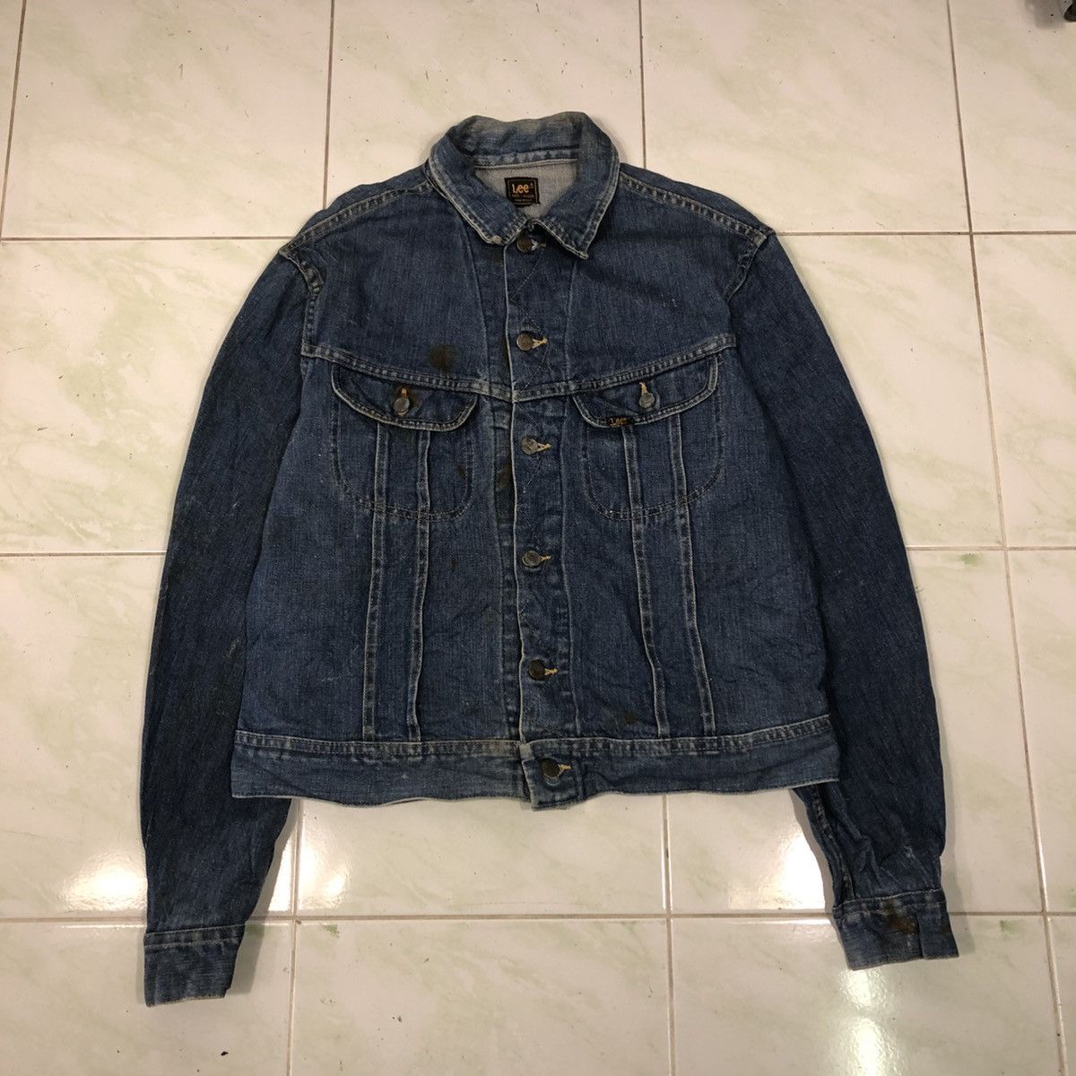 Lee Vintage Trucker Denim Jacket Lee Made in Usa Size US M / EU 48-50 / 2 - 1 Thumbnail