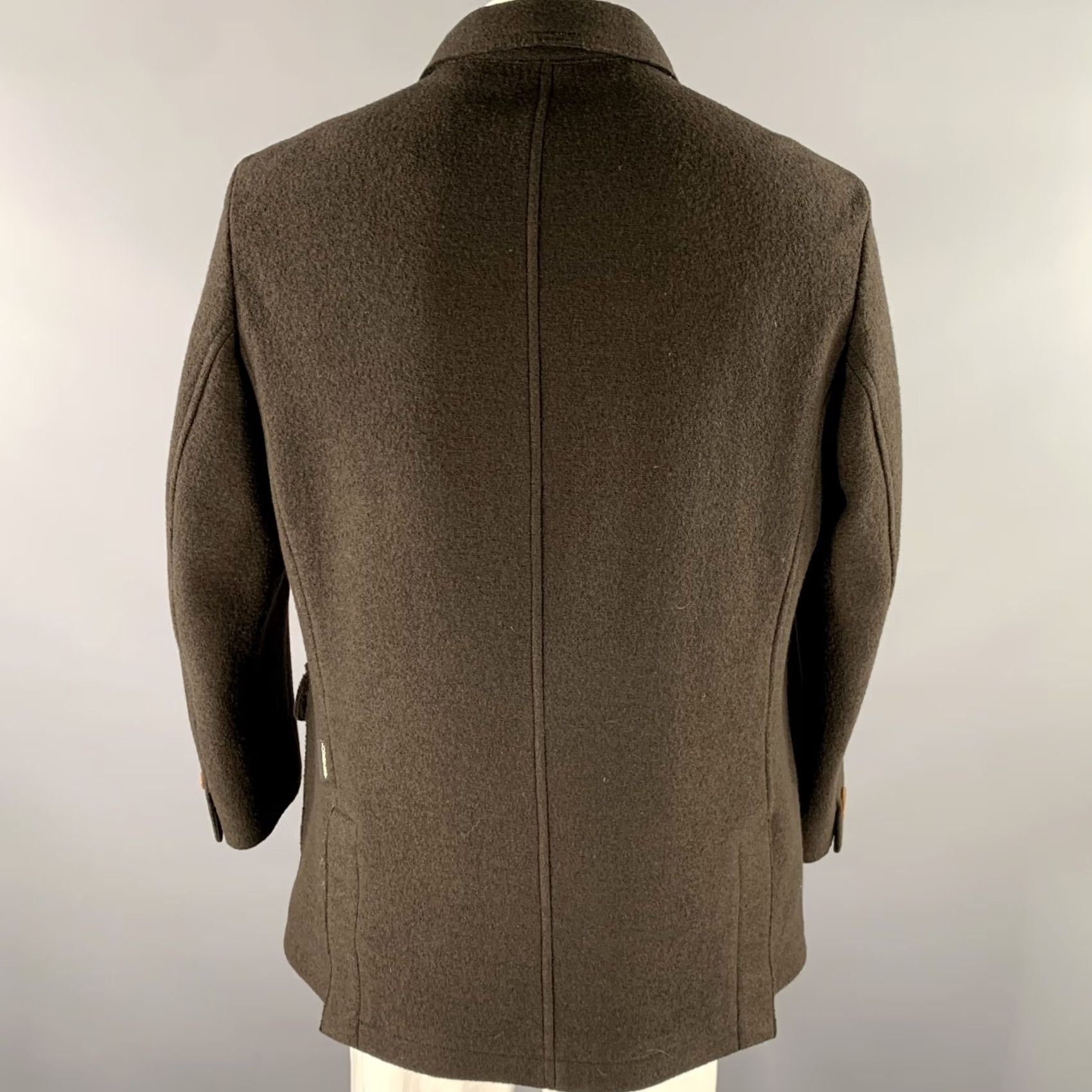 Vintage LODENFREY Size XXL Brown Wool Field Jacket Mens Size US XXL / EU 58 / 5 - 4 Thumbnail