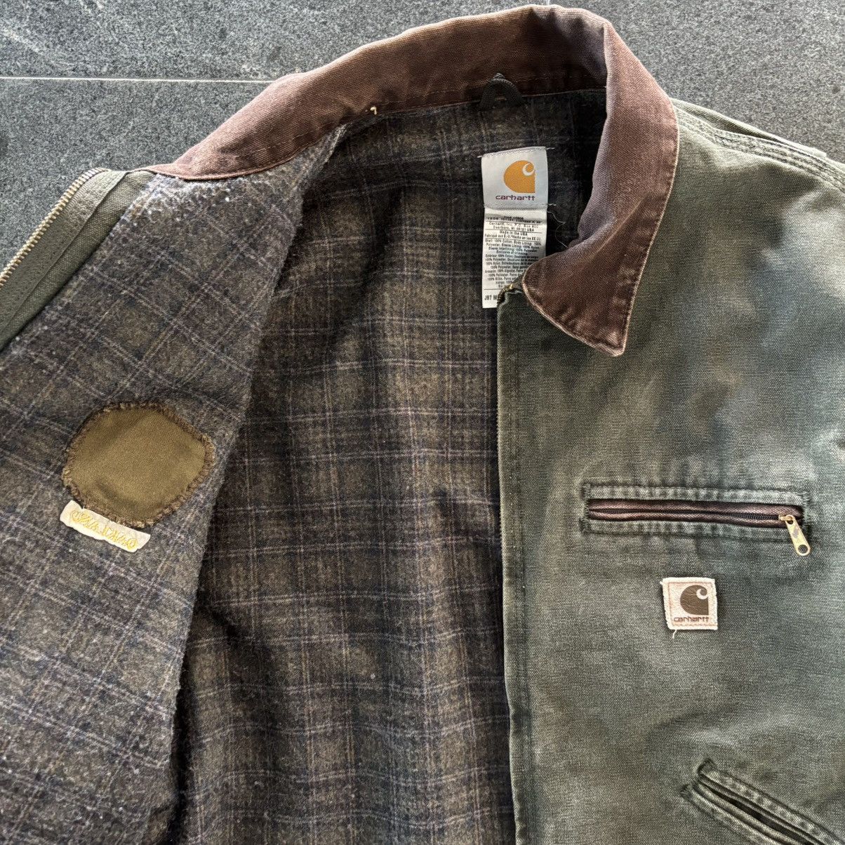 Carhartt 📦 SOLD 📦 Carhartt Detroit Jacket J97 MOS Size US L / EU 52-54 / 3 - 7 Thumbnail
