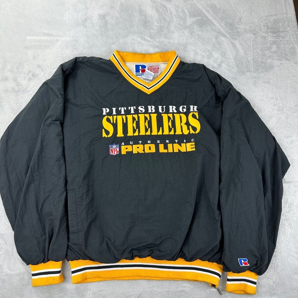 Russell Athletic Vintage Russell Athletic Laminate Heavyweight Outerwear Pit Size US XL / EU 56 / 4 - 1 Thumbnail