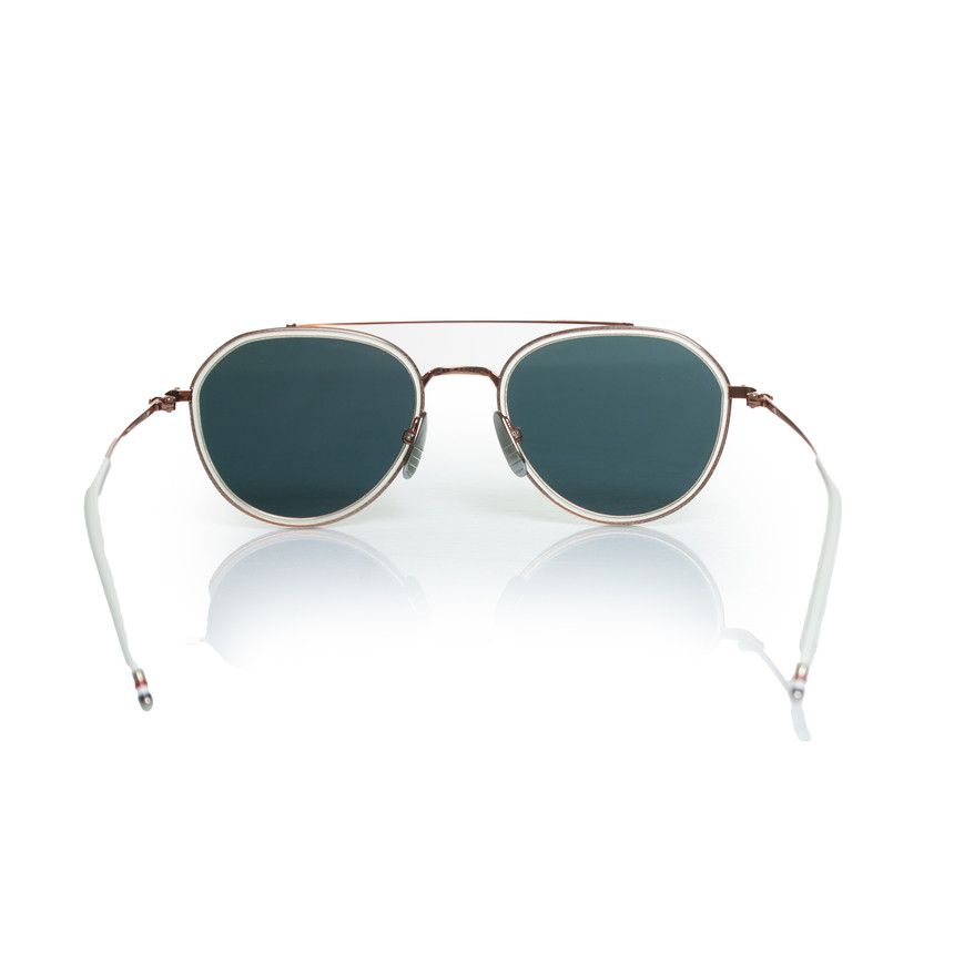 Thom Browne Thom Browne, TB801 sunglasses with mirrored lenses Size ONE SIZE - 5 Thumbnail
