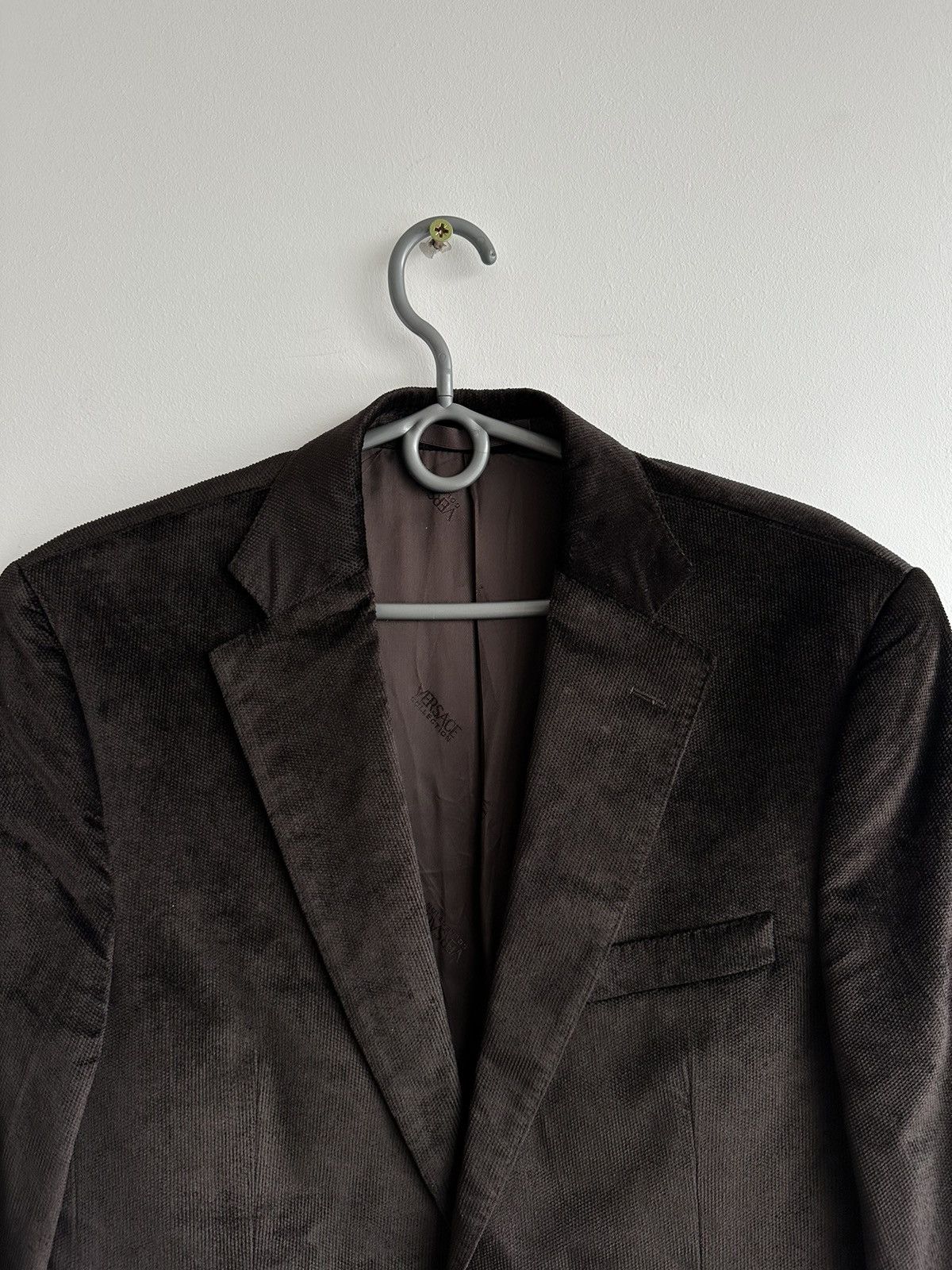 Versace Versace Collection Viscose Blazer Suit Jacket Size 48 Brown Size 48L - 5 Thumbnail