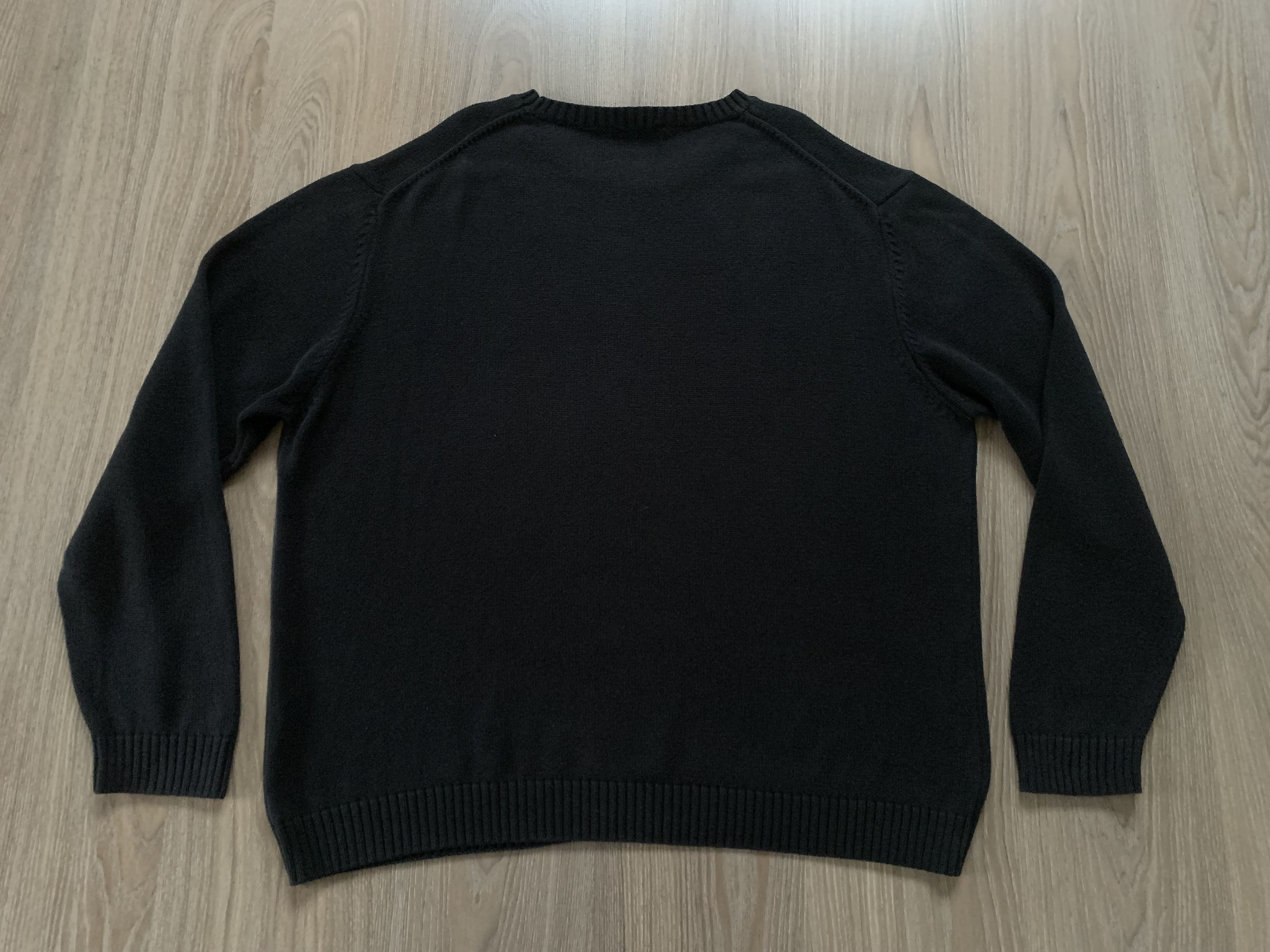 Yves Saint Laurent Vintage Yves Saint Laurent YSL Black Sweater Knit Jumper Size US XXL / EU 58 / 5 - 4 Thumbnail