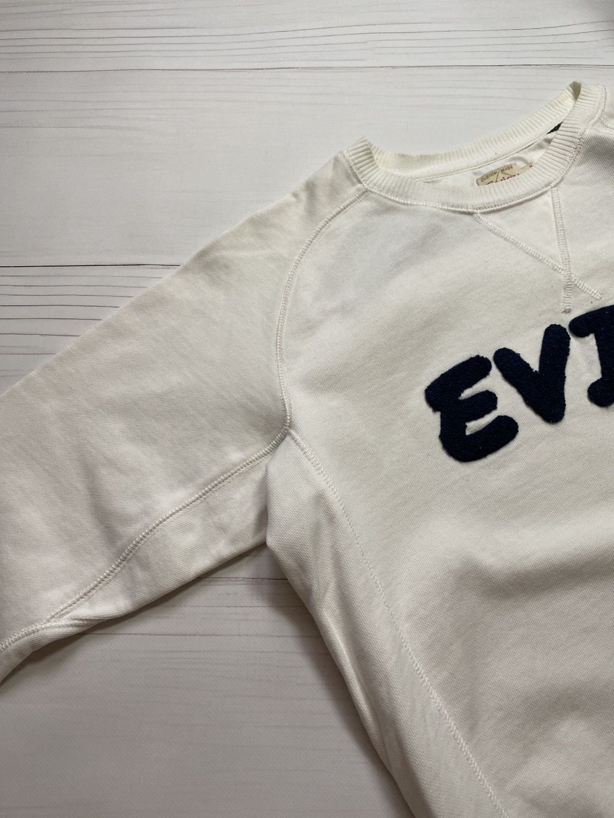 Evisu × Japanese Brand Vintage Evisu Script Big logo japanes y2k sweatshirt Size US S / EU 44-46 / 1 - 9 Thumbnail