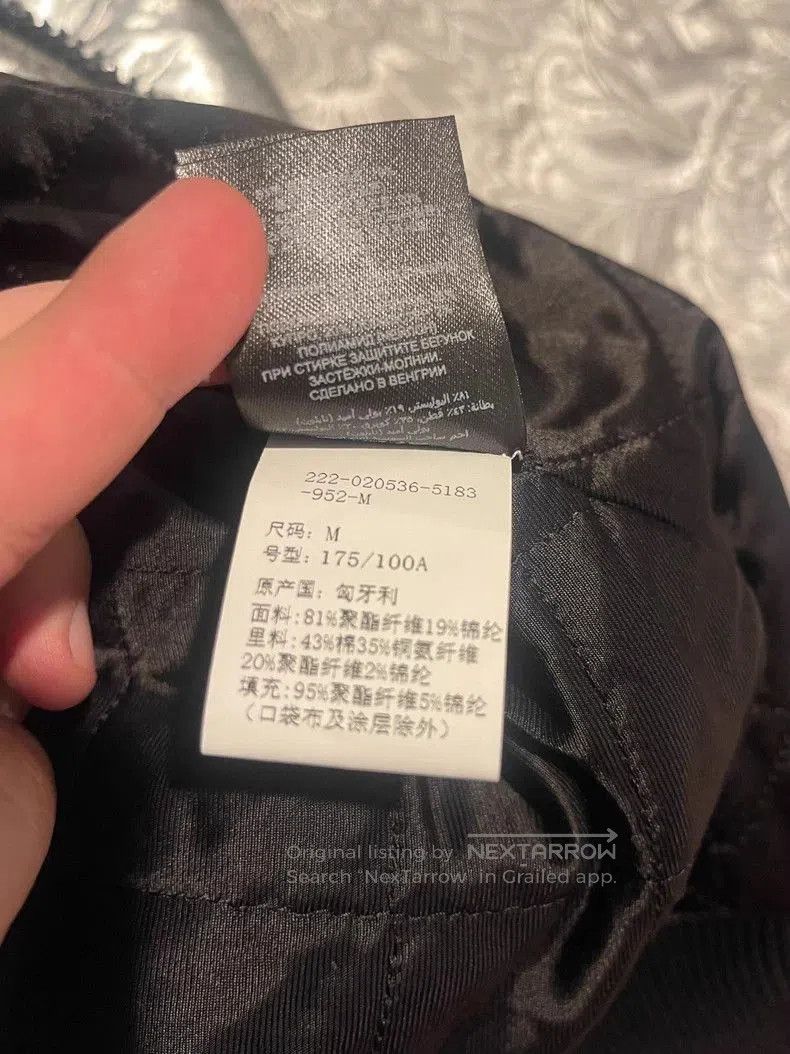 Dries Van Noten Dries Van Noten Silver Bomber Jacket. Size US M / EU 48-50 / 2 - 8 Thumbnail