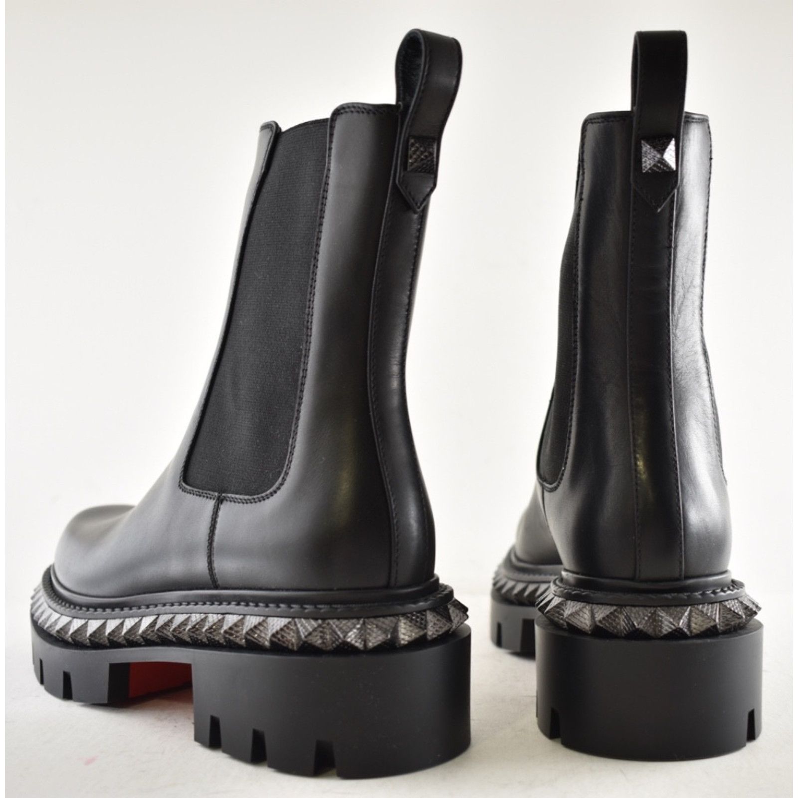 Christian Louboutin Christian Louboutin St Emilia Pyraclou Flat Black Boot 37 Size US 7 / IT 37 - 20 Thumbnail