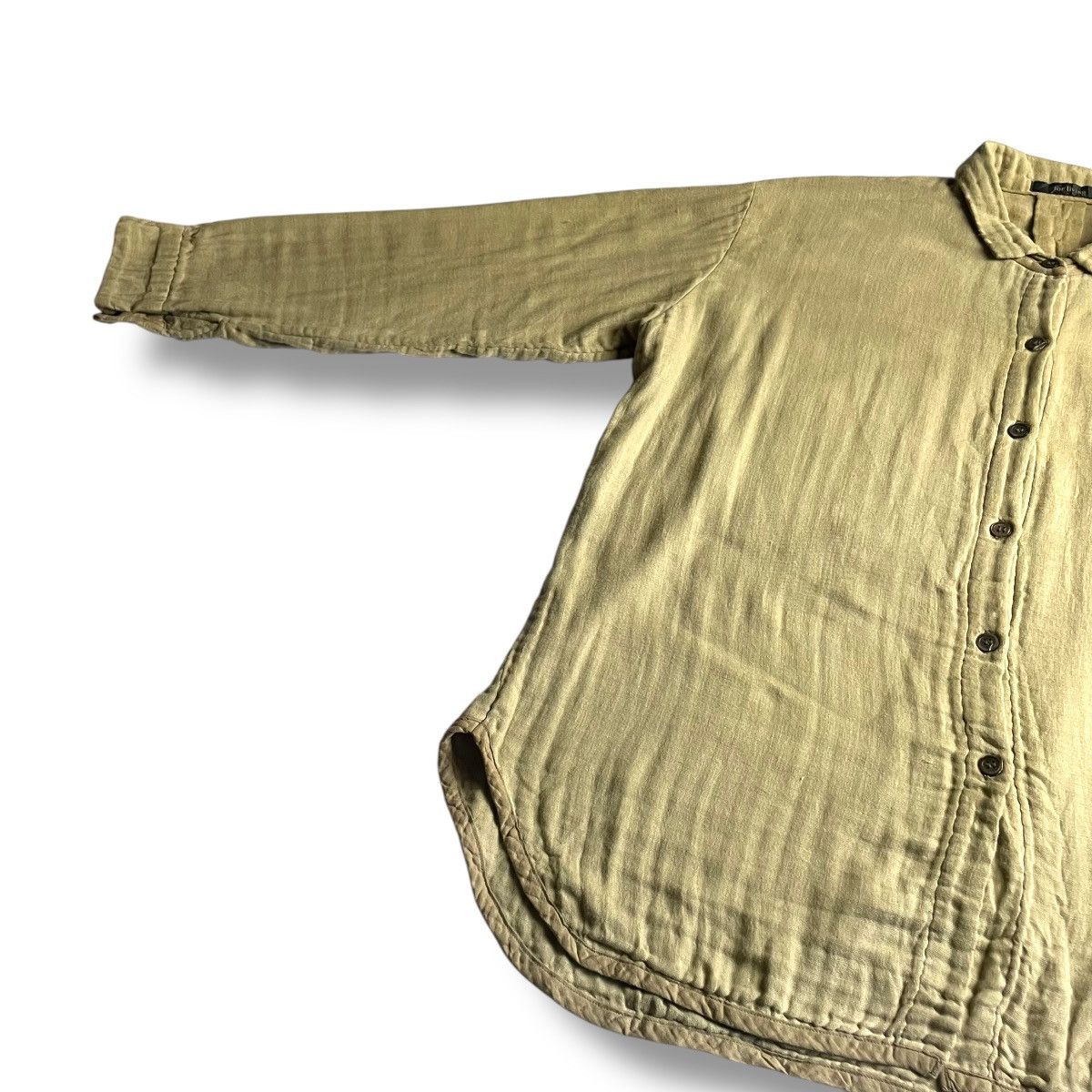 Yohji Yamamoto 🇯🇵 YOHJI YAMAMOTO Y'S FOR LIVING SHIRT BLOUSE Size XL / US 12-14 / IT 48-50 - 8 Thumbnail