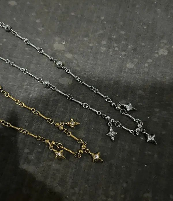 Jewelry Layered Star Charm Necklace Set Size ONE SIZE - 6 Thumbnail