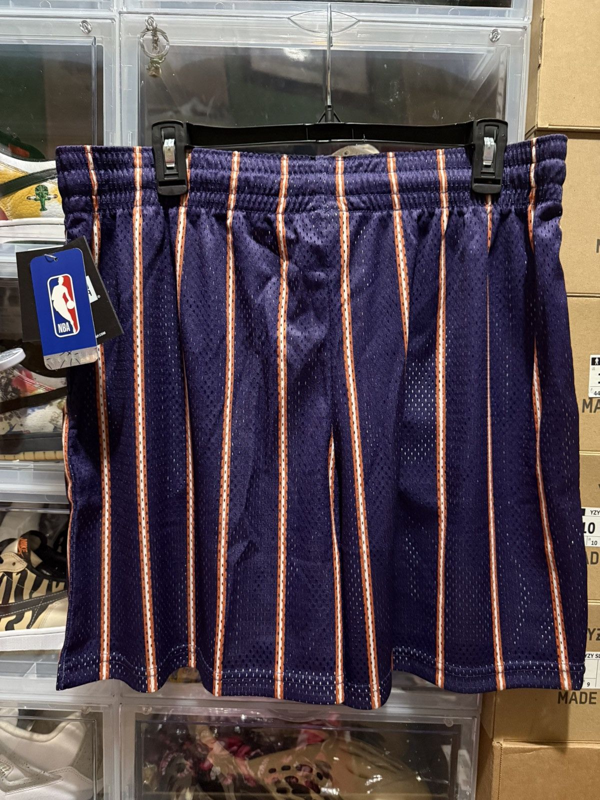 Eric Emanuel × NBA Eric Emmanuel Phoenix Suns Purple Shorts Size US 38 / EU 54 - 4 Thumbnail