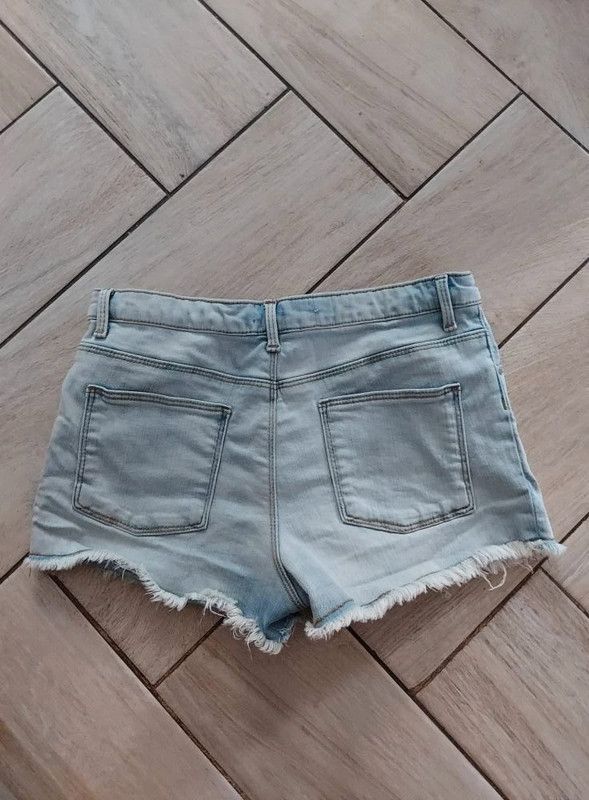 Vintage Denim shorts XS Size 26" / US 2 / IT 38 - 2 Thumbnail