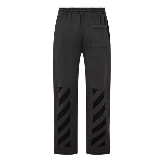 Off-White o1y0225 Logo Jogger & Sweatpant in Lead Size US 34 / EU 50 - 2 Thumbnail