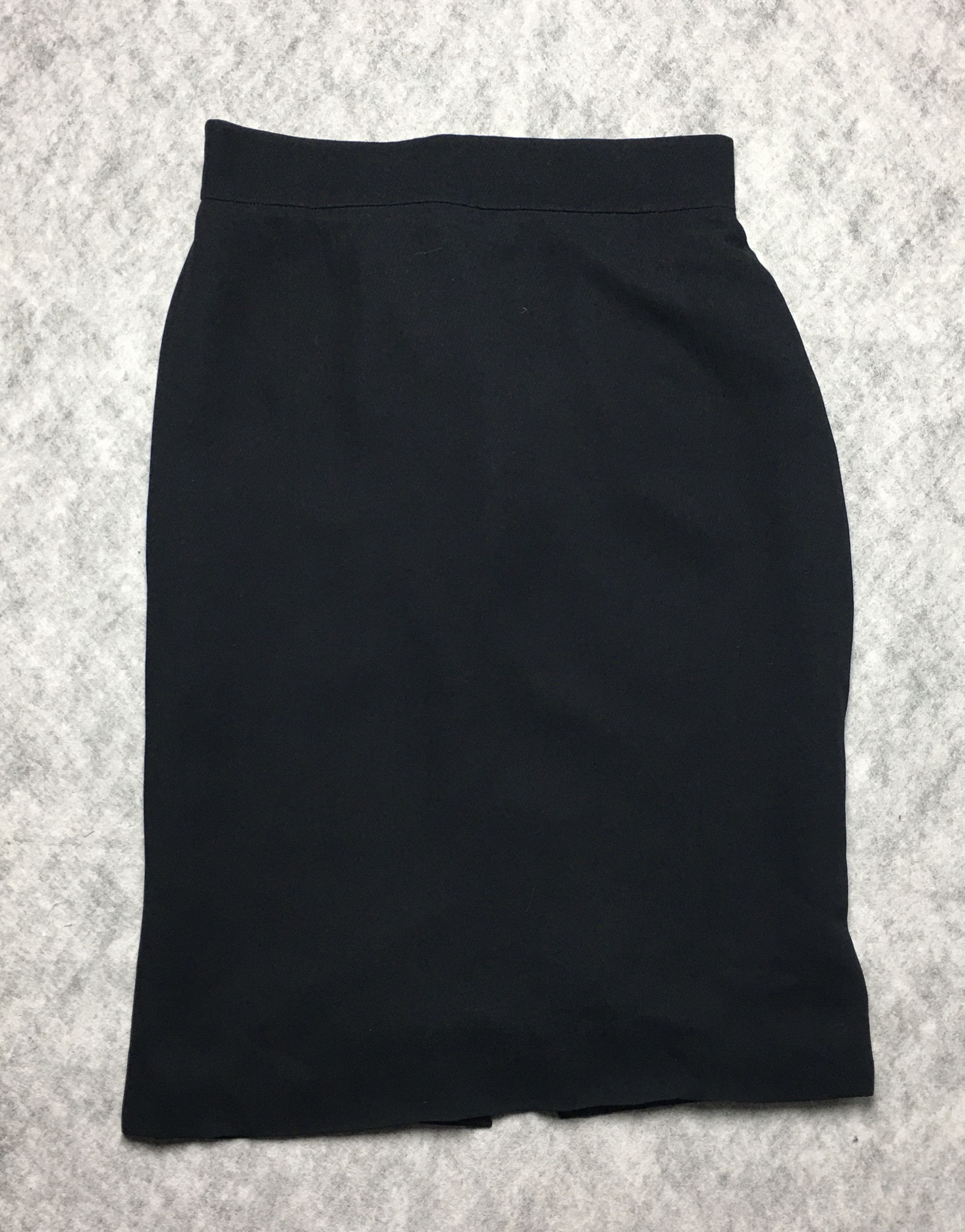Hermes HERMES Paris Classic Pencil Black Skirt EU 36 Size 26" / US 2 / IT 38 - 5 Thumbnail