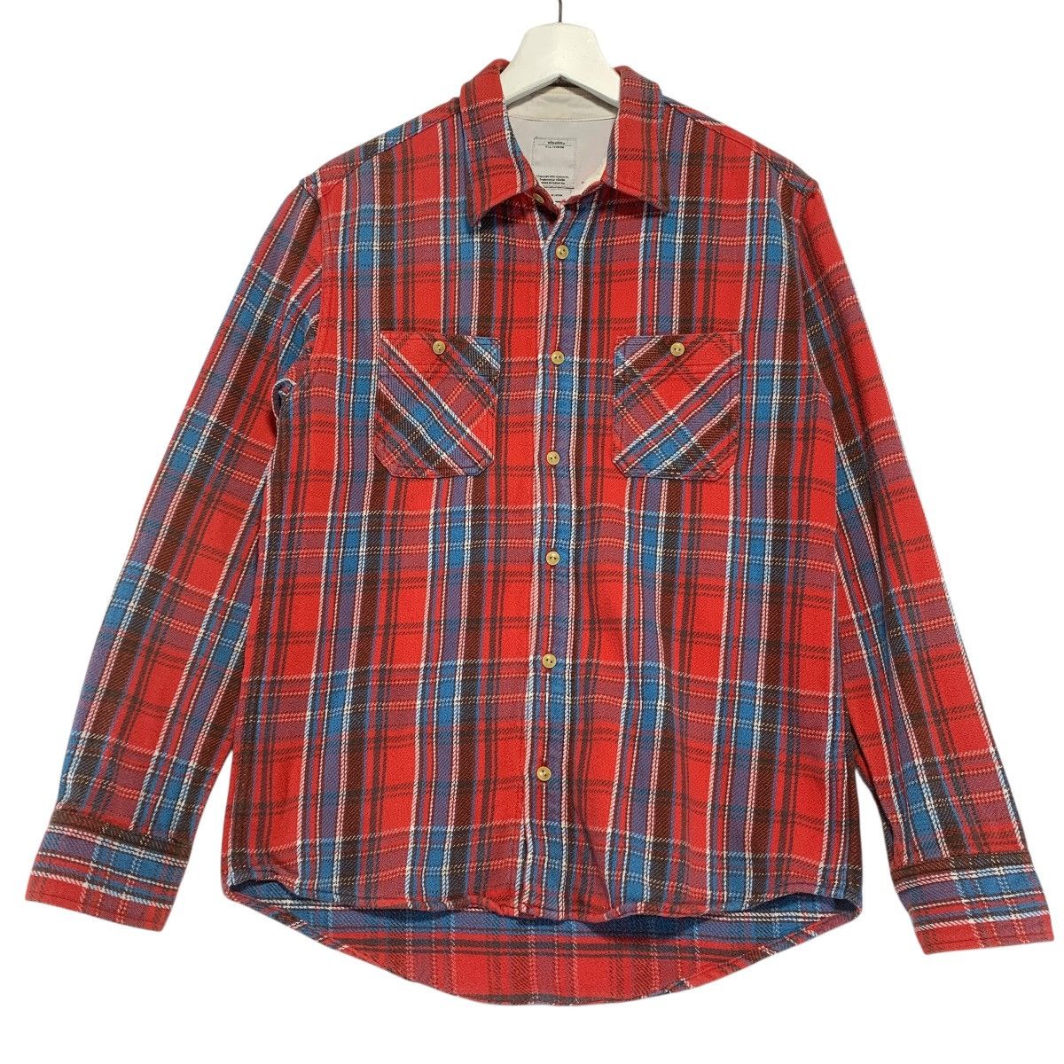 Visvim S VISVIM BLACK ELK FLANNEL SHIRT cotton Size US S / EU 44-46 / 1 - 1 Thumbnail