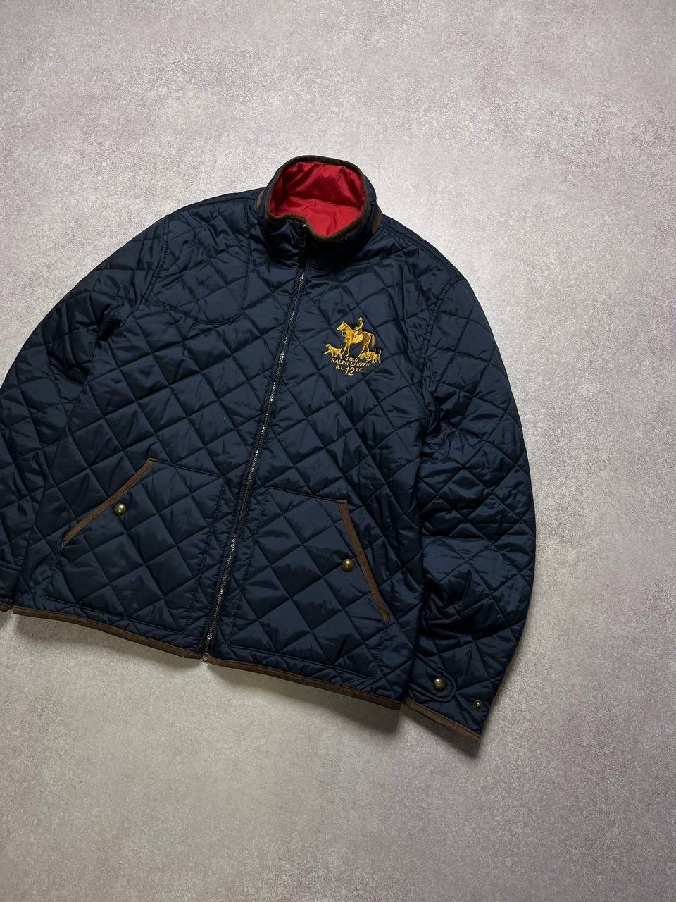 Vintage Vintage Polo Ralph Lauren Reversible Plaid Jacket L Size US L / EU 52-54 / 3 - 4 Thumbnail