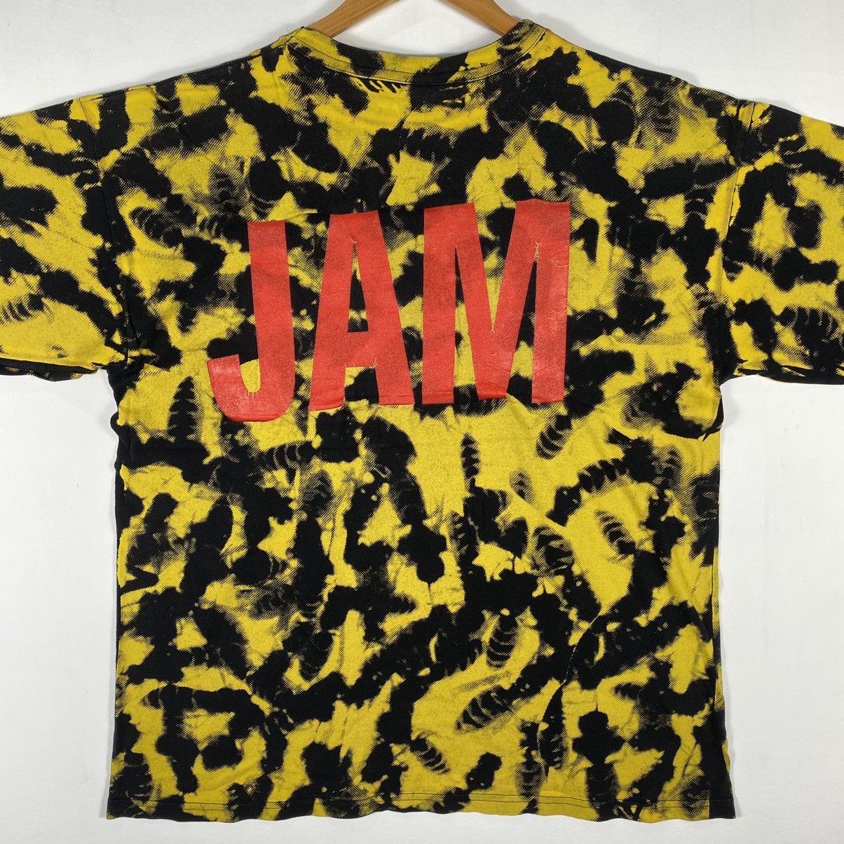 Band Tees × Vintage Vintage 90's LITTLE ANGELS JAM Album All Over Print Band Tee Size US XL / EU 56 / 4 - 8 Thumbnail