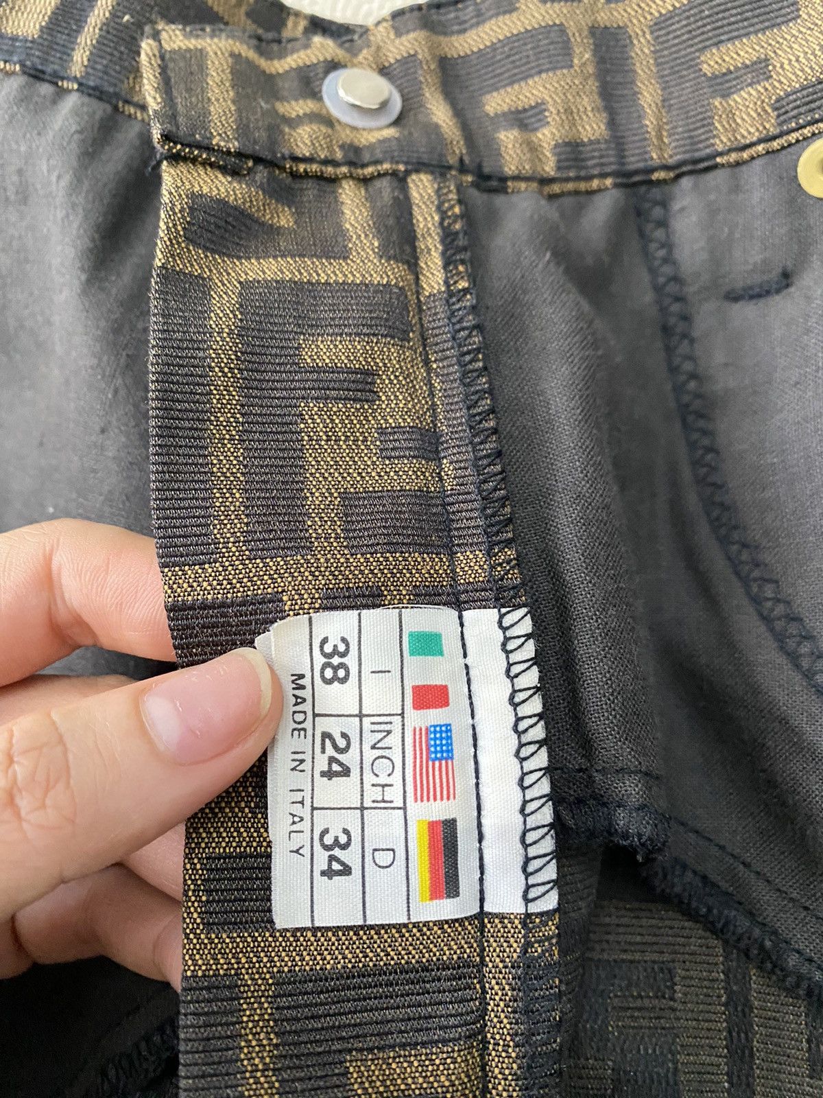Fendi Fendi zucca pattern skirt Size 25" / US 0 / IT 36 - 8 Thumbnail