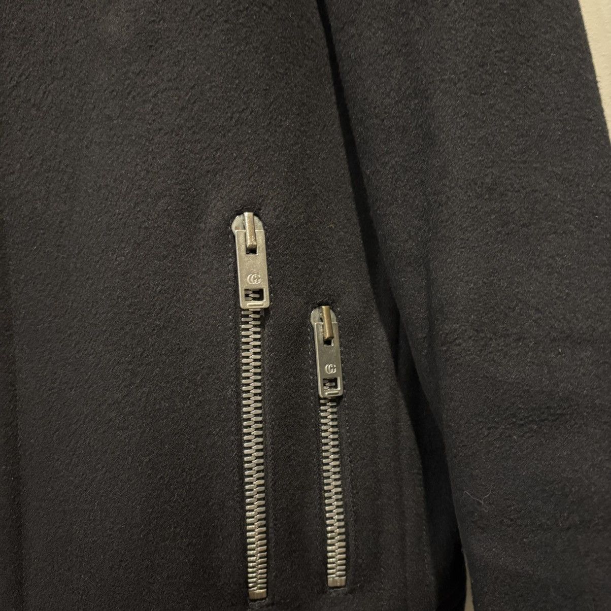 Gucci 2004 Tom Ford Gucci Heavy Wool Racing Jacket Size US M / EU 48-50 / 2 - 2 Thumbnail