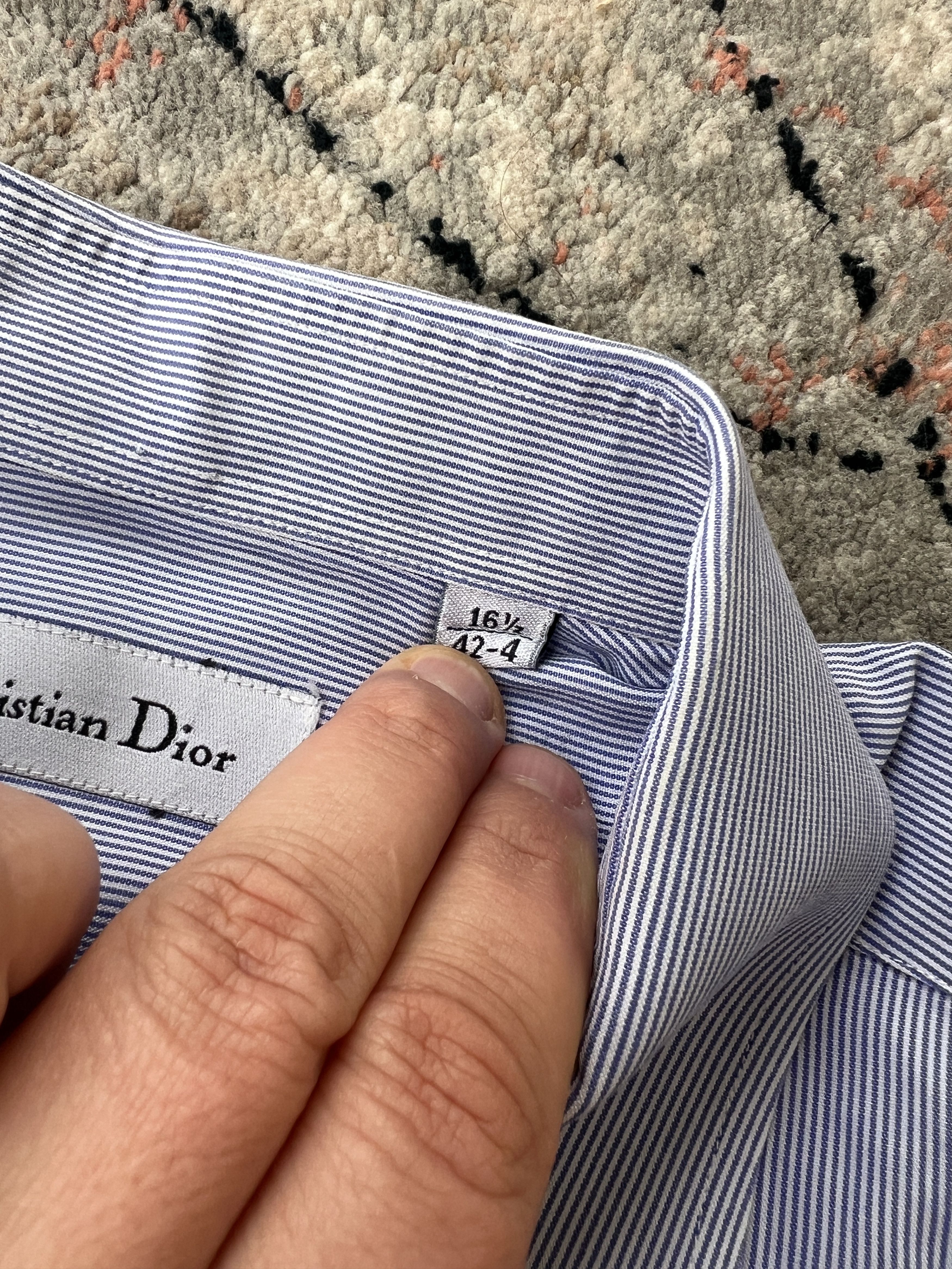 Christian Dior Monsieur Christian Dior Shirt Size US XL / EU 56 / 4 - 3 Thumbnail