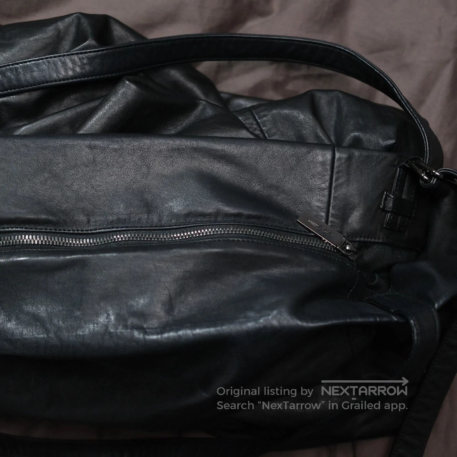 Yohji Yamamoto Yohji Yamamoto Leather Tote Bag. Size ONE SIZE - 7 Thumbnail