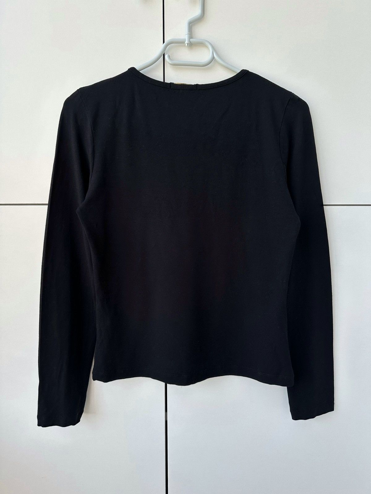 MCM MCM Logo Long Sleeve Black Size XS / US 0-2 / IT 36-38 - 6 Thumbnail