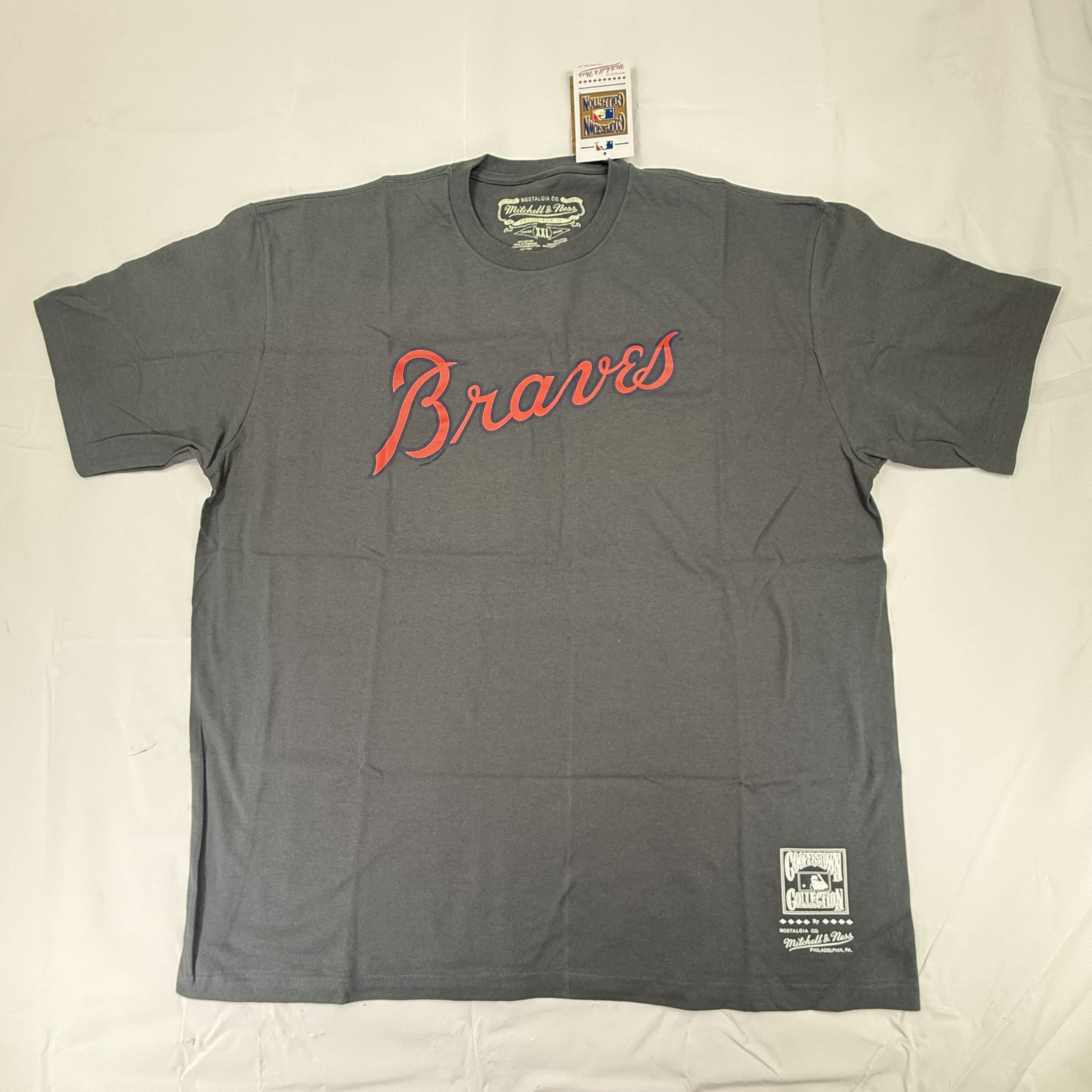 Mitchell & Ness Mitchell & Ness Atlanta Braves Cooperstown Collection Shirt Size US XXL / EU 58 / 5 - 1 Thumbnail
