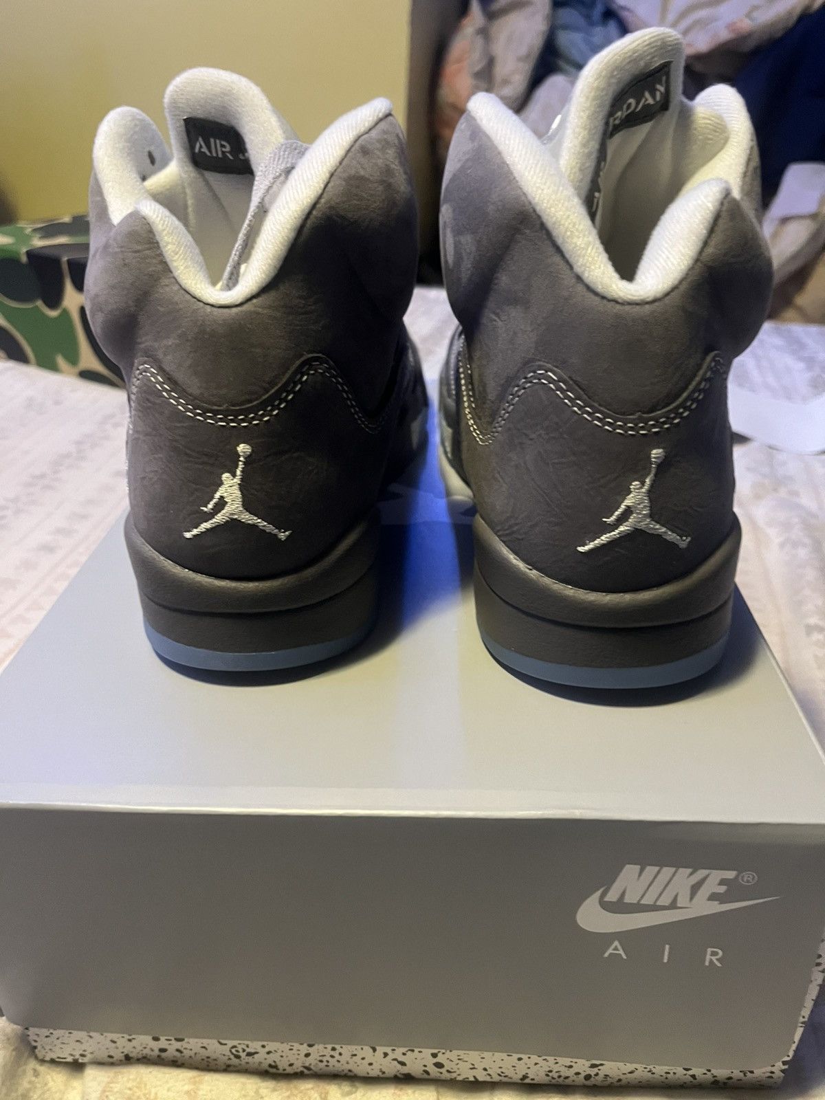 Jordan Brand Jordan 5 Retro Wolf Grey 2026 Size US 10 / EU 43 - 4 Thumbnail