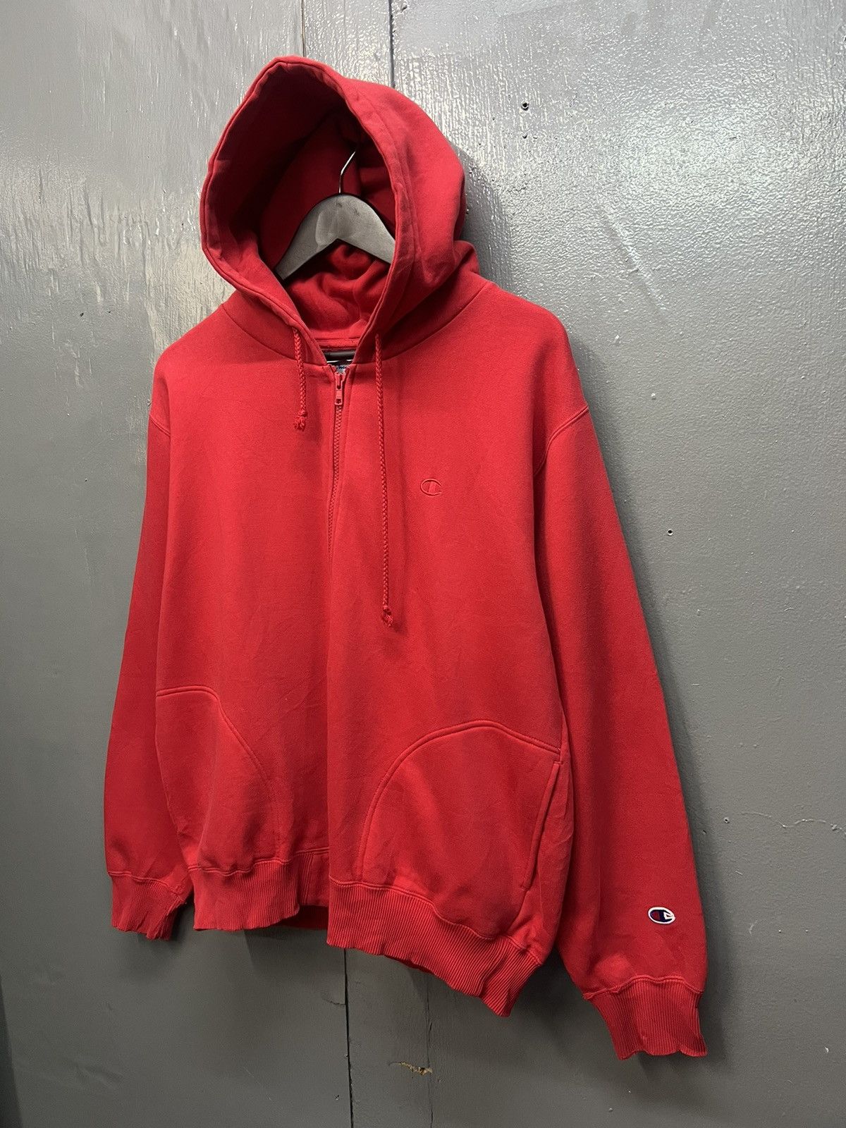 Champion Vintage Champion Zipper Hoodie Size US L / EU 52-54 / 3 - 3 Thumbnail
