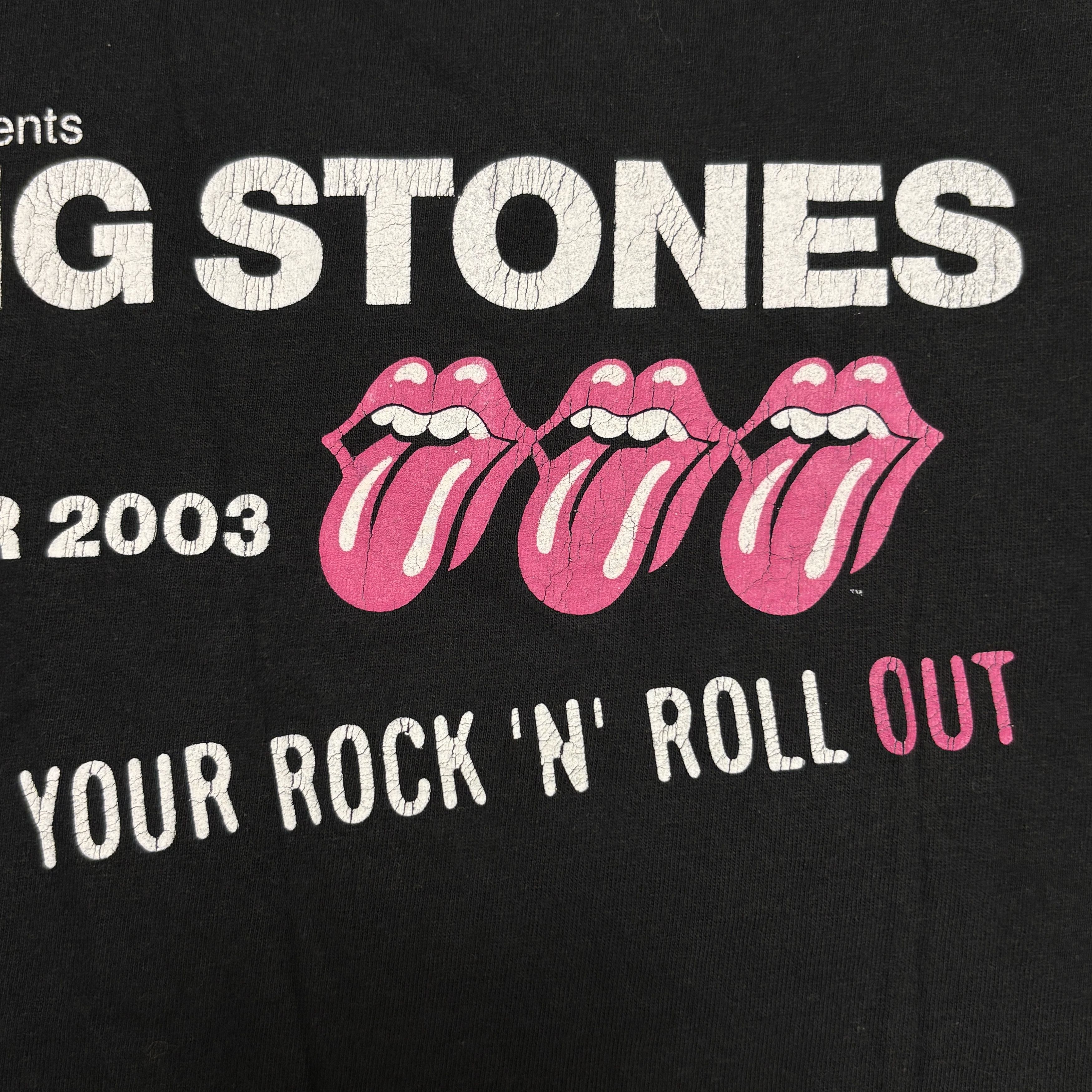 Band Tees Vintage Rolling Stones Shirt 2002 Tour Concert Rock Band Tee Size US L / EU 52-54 / 3 - 6 Thumbnail