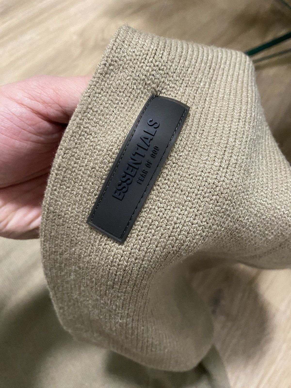 Essentials Fear of God Essentials Knit Oversized Hoodie Size: XL Size US XL / EU 56 / 4 - 2 Thumbnail