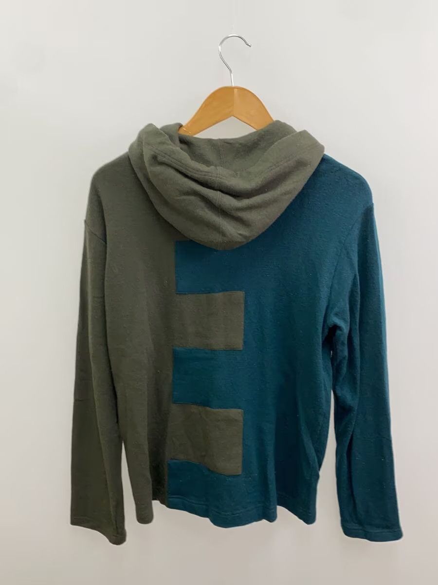 Comme des Garcons × Comme des Garcons Homme Deux Reconstructed Wool Zip Hoodie Size US M / EU 48-50 / 2 - 2 Thumbnail