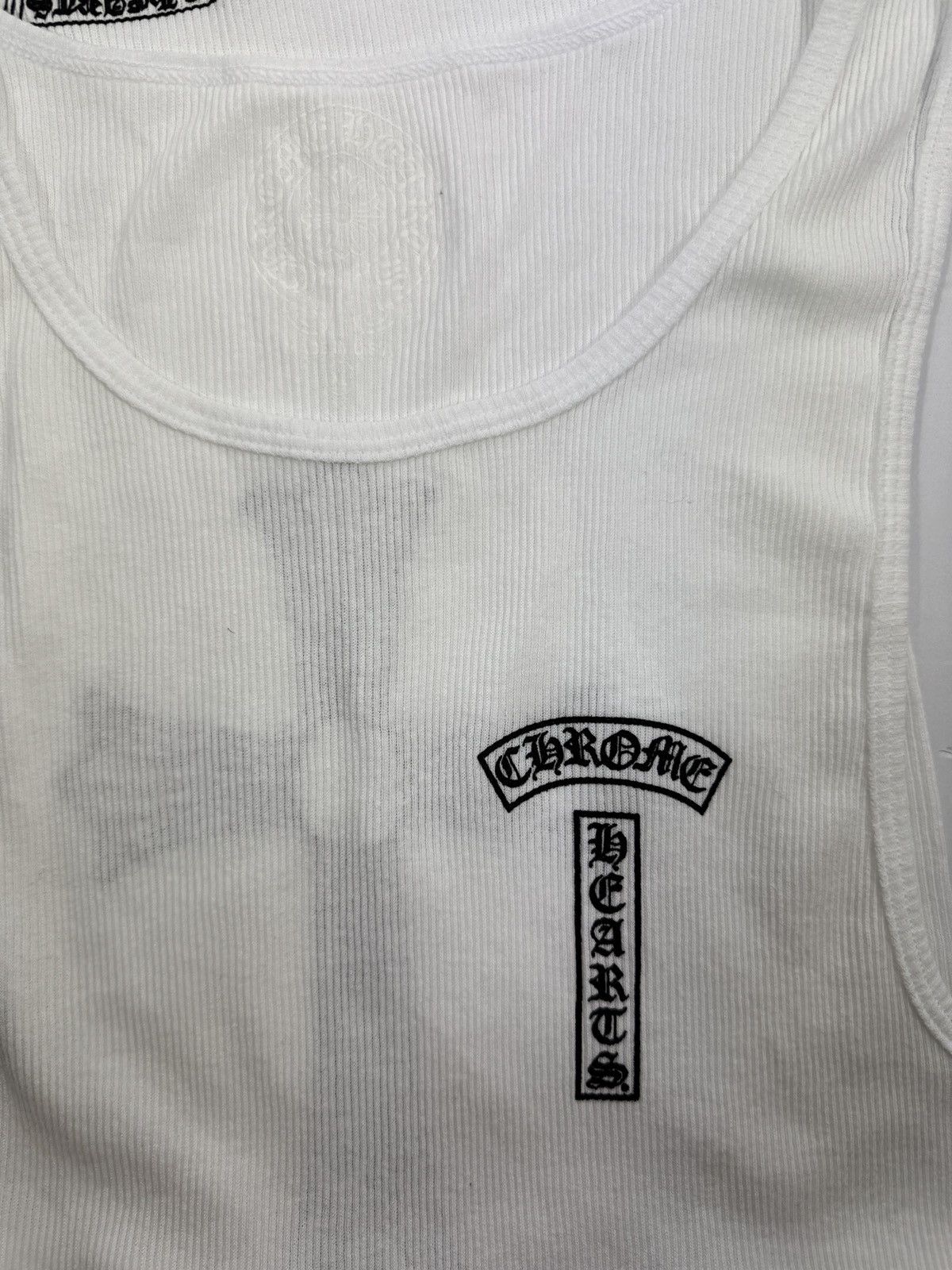 Chrome Hearts LOGO PRINT VEST TANK TOP Size US XL / EU 56 / 4 - 4 Thumbnail