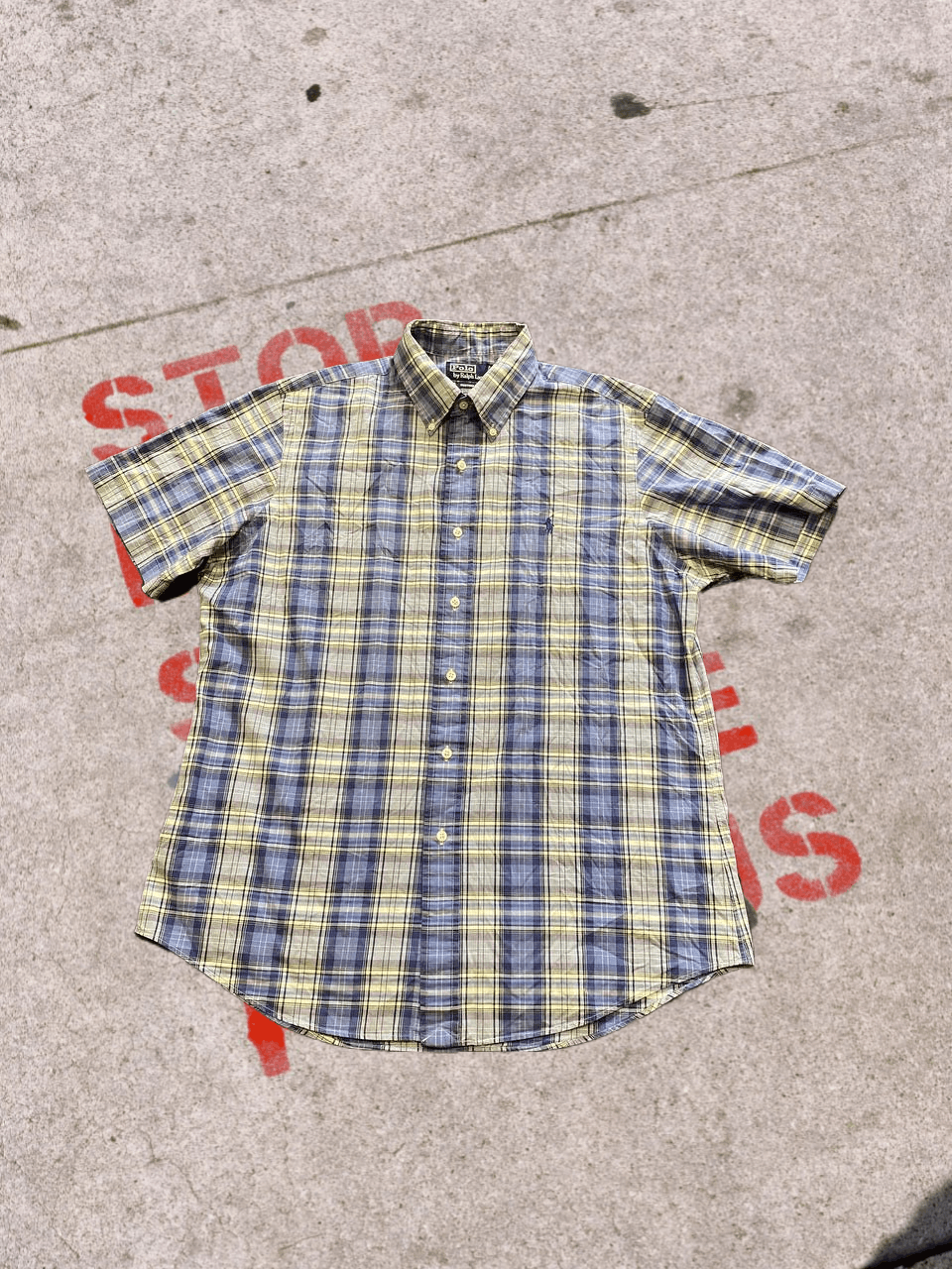 Polo Ralph Lauren POLO RALPH LAUREN Men’s Short Sleeve Shirt Casual Fit Size US L / EU 52-54 / 3 - 1 Thumbnail