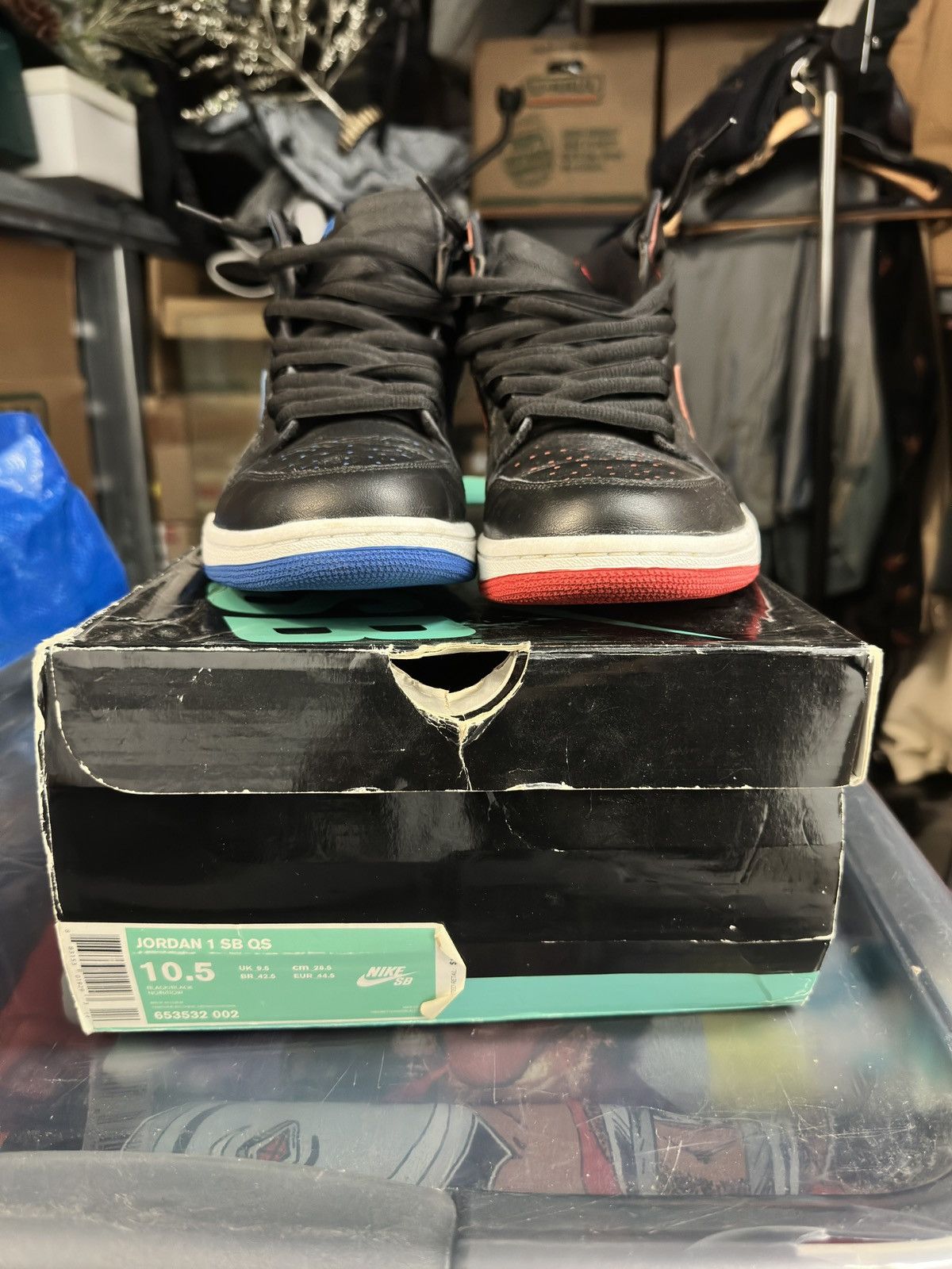 Jordan Brand Jordan Brand x Nike SB Air Jordan 1 Lance Mountain (Black) Size US 10.5 / EU 43-44 - 1 Thumbnail