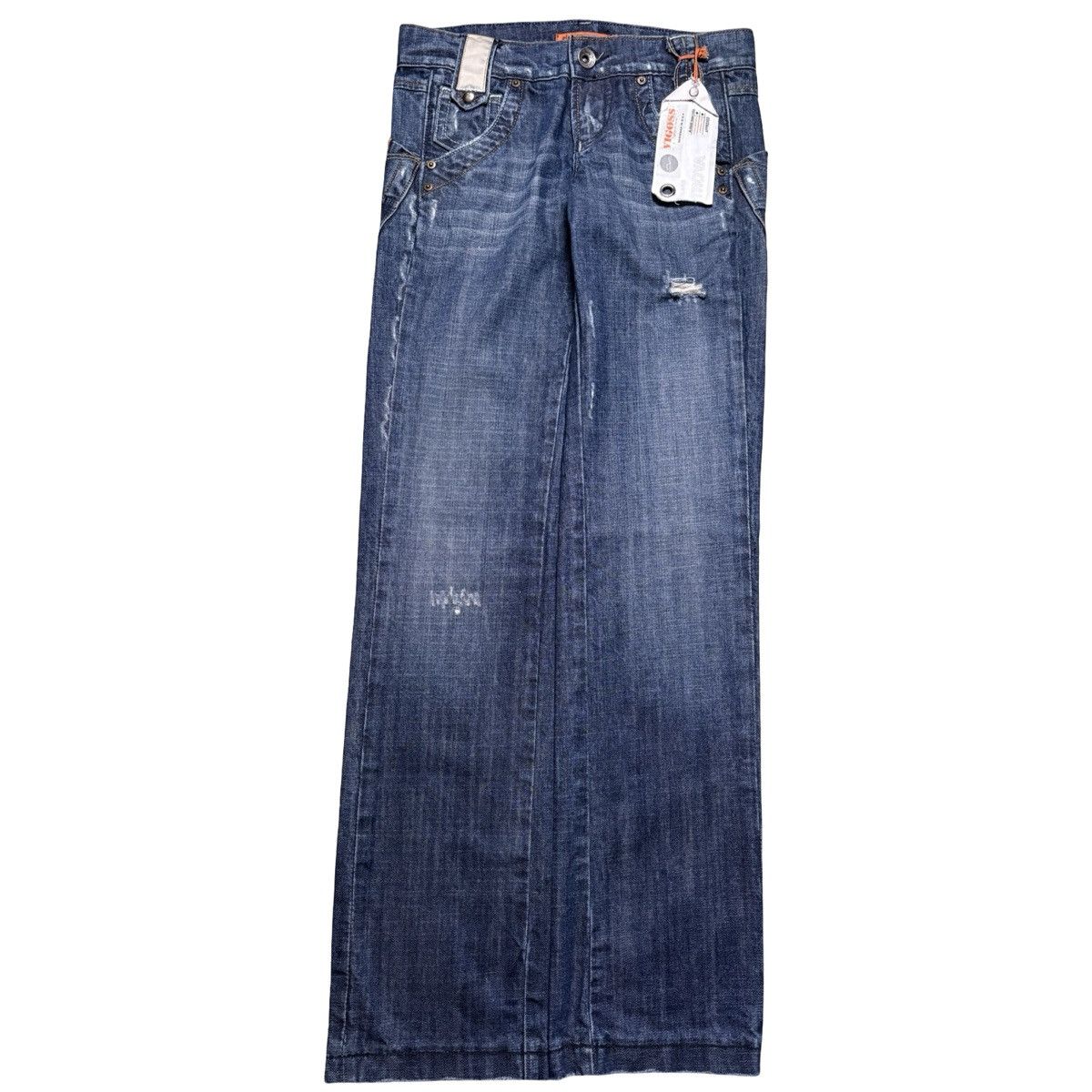 Other Vintage Y2K Vigoss Troy's Flare Jeans Low Rise Womens 27X32 Size 27" / US 4 / IT 40 - 1 Thumbnail