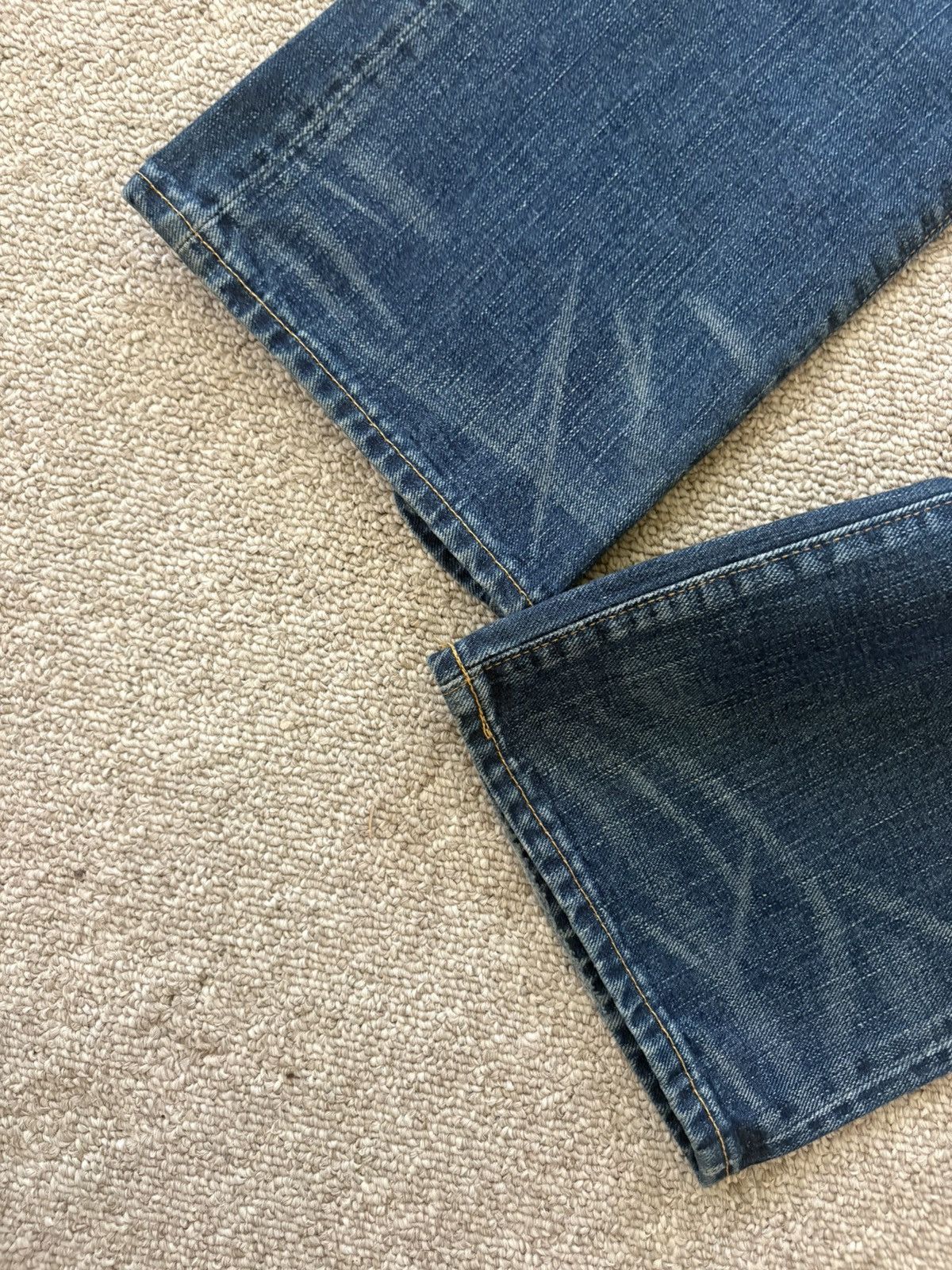 RRL Ralph Lauren Slim boot cut selvedge jeans Size US 32 / EU 48 - 2 Thumbnail