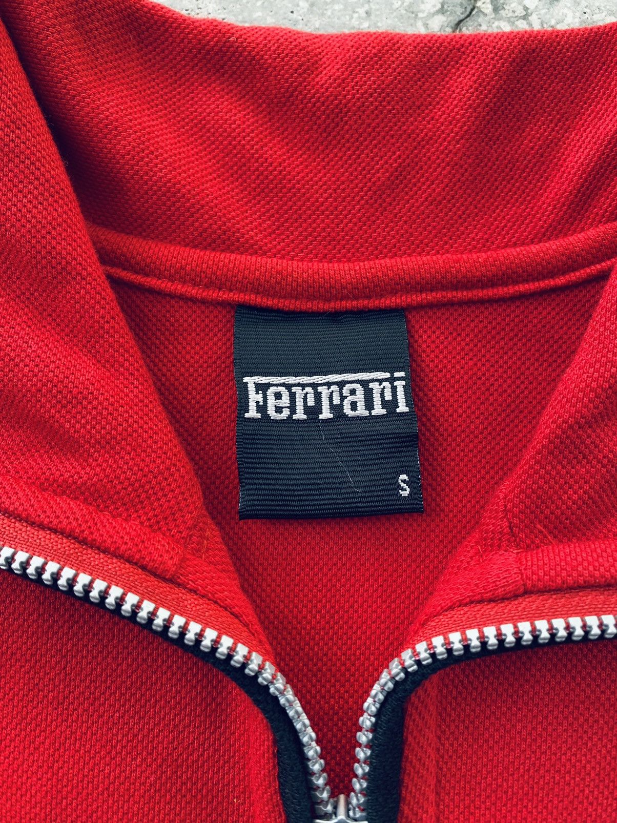 Ferrari Vintage Y2k Ferrari Half Zipper Rare Tees Size US S / EU 44-46 / 1 - 7 Thumbnail