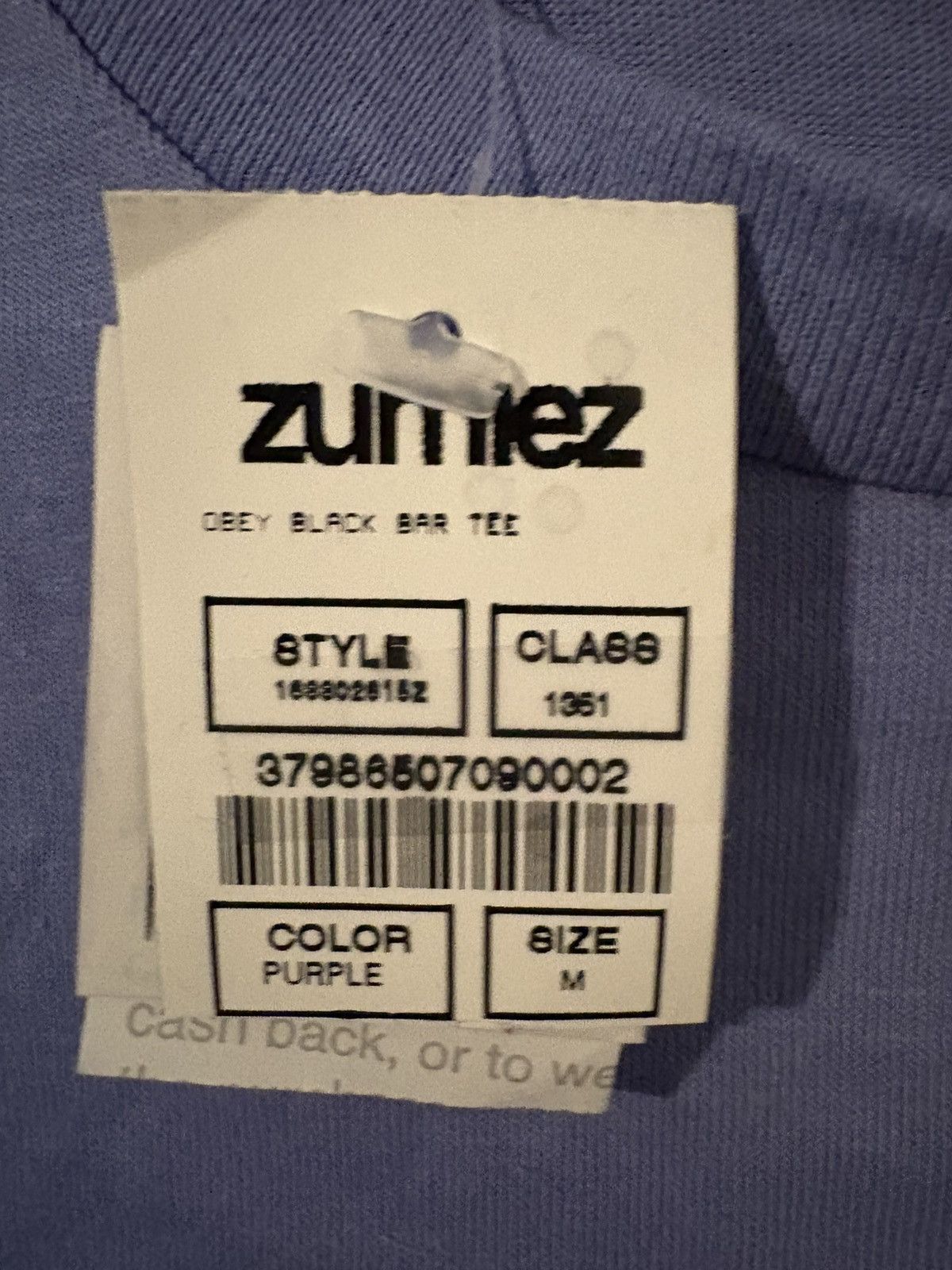 Obey Obey T-shirt purple Size US M / EU 48-50 / 2 - 4 Thumbnail