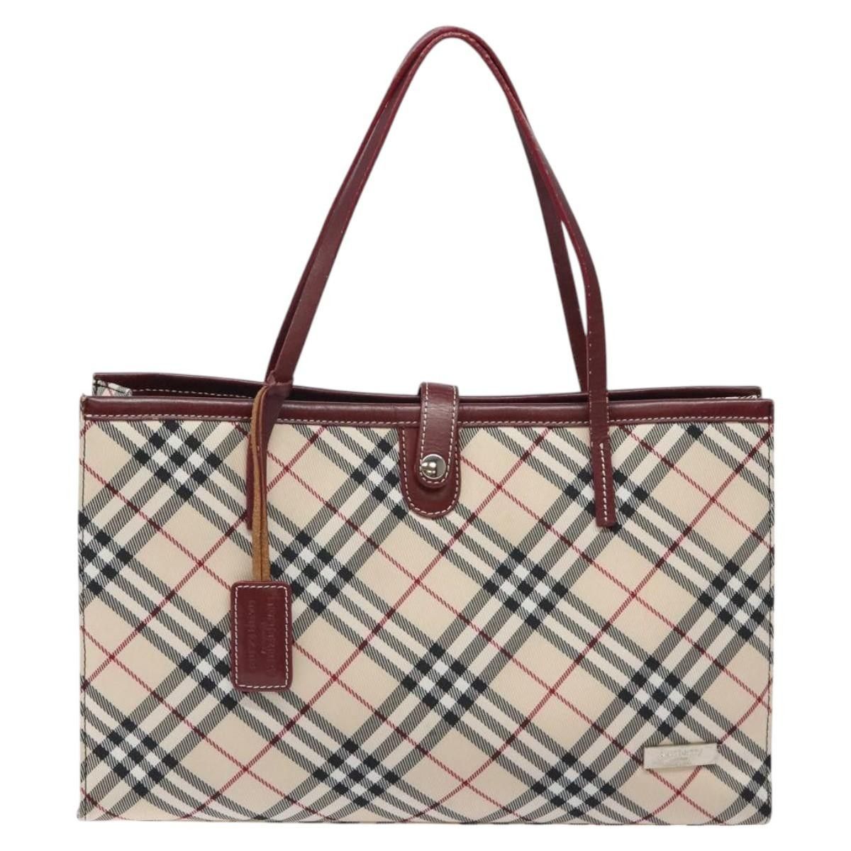 Burberry Burberry Nova Check Tote Nylon Size ONE SIZE - 1 Thumbnail