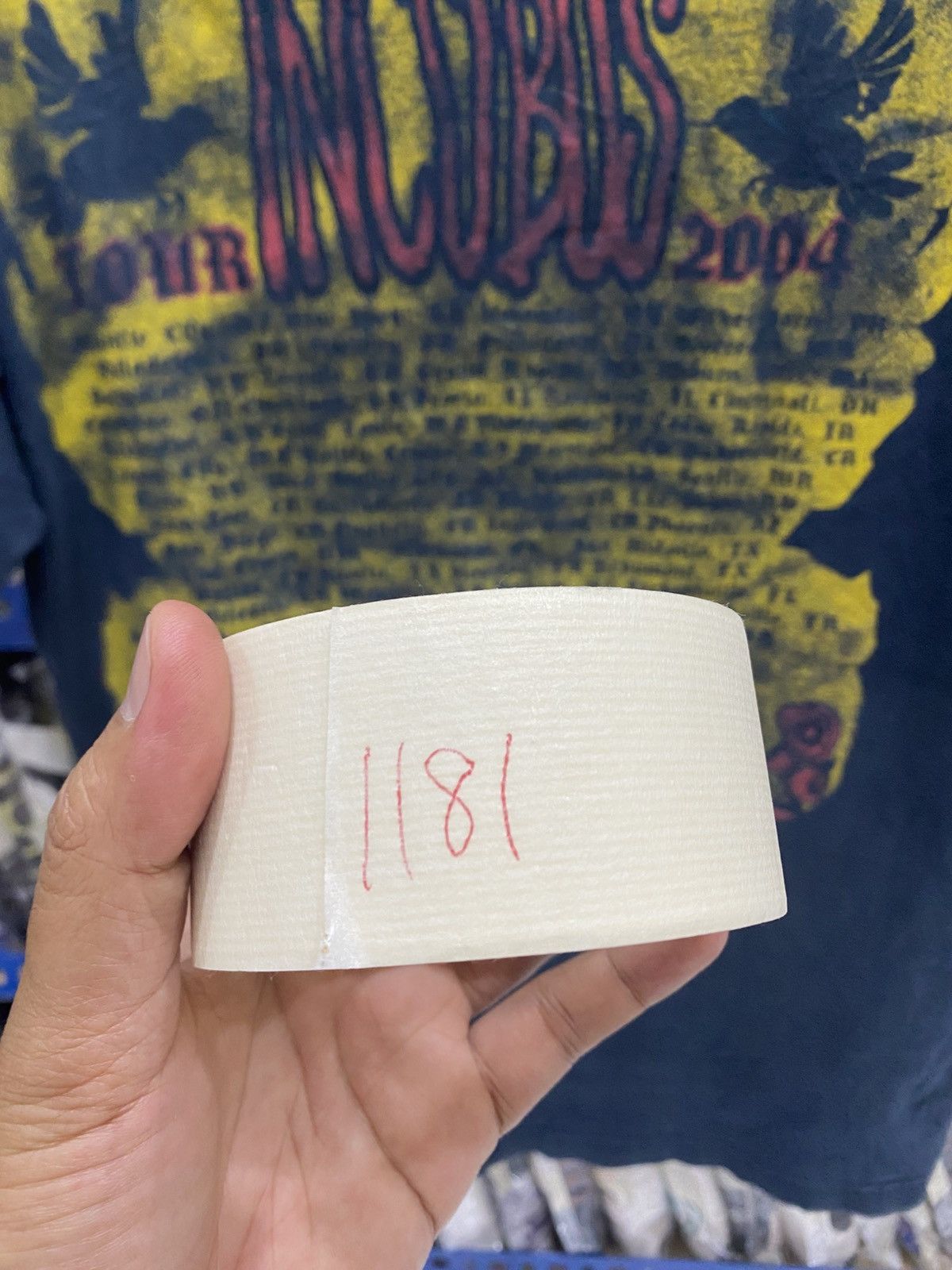 Band Tees TOUR INCUBUS 2004 Size US M / EU 48-50 / 2 - 14 Thumbnail