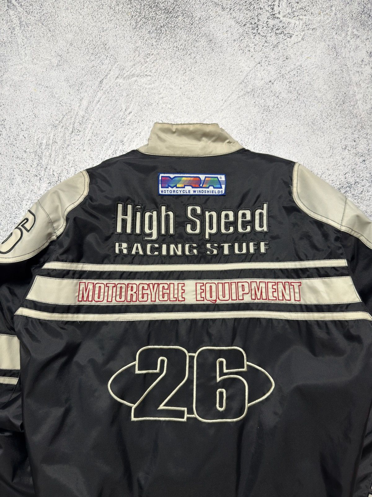 NASCAR VINTAGE 💥 HIGH SPEED NASCAR RACING JACKET Size US M / EU 48-50 / 2 - 12 Thumbnail