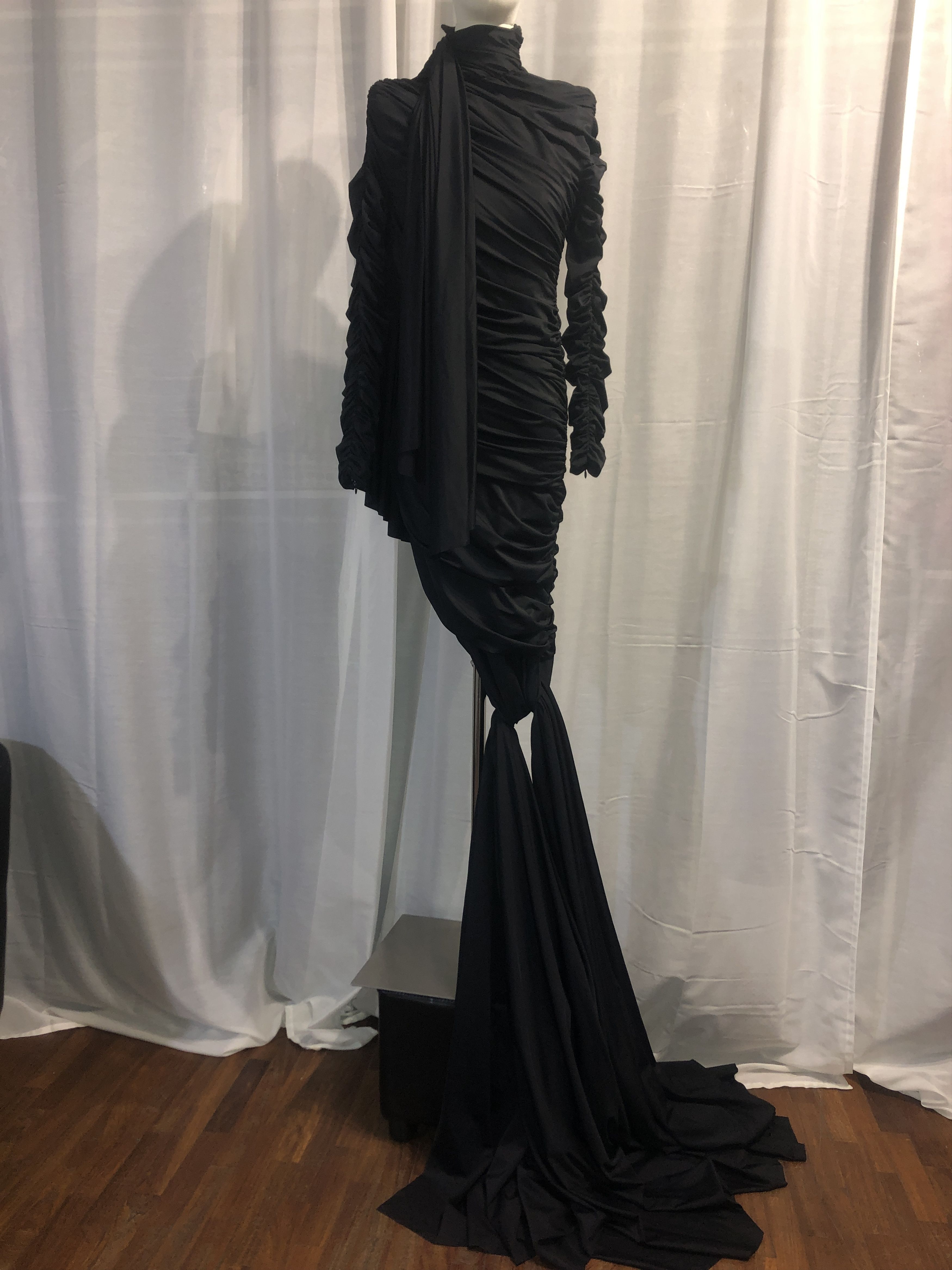 Balenciaga Twisted Knot Maxi Dress Size S / US 4 / IT 40 - 9 Thumbnail