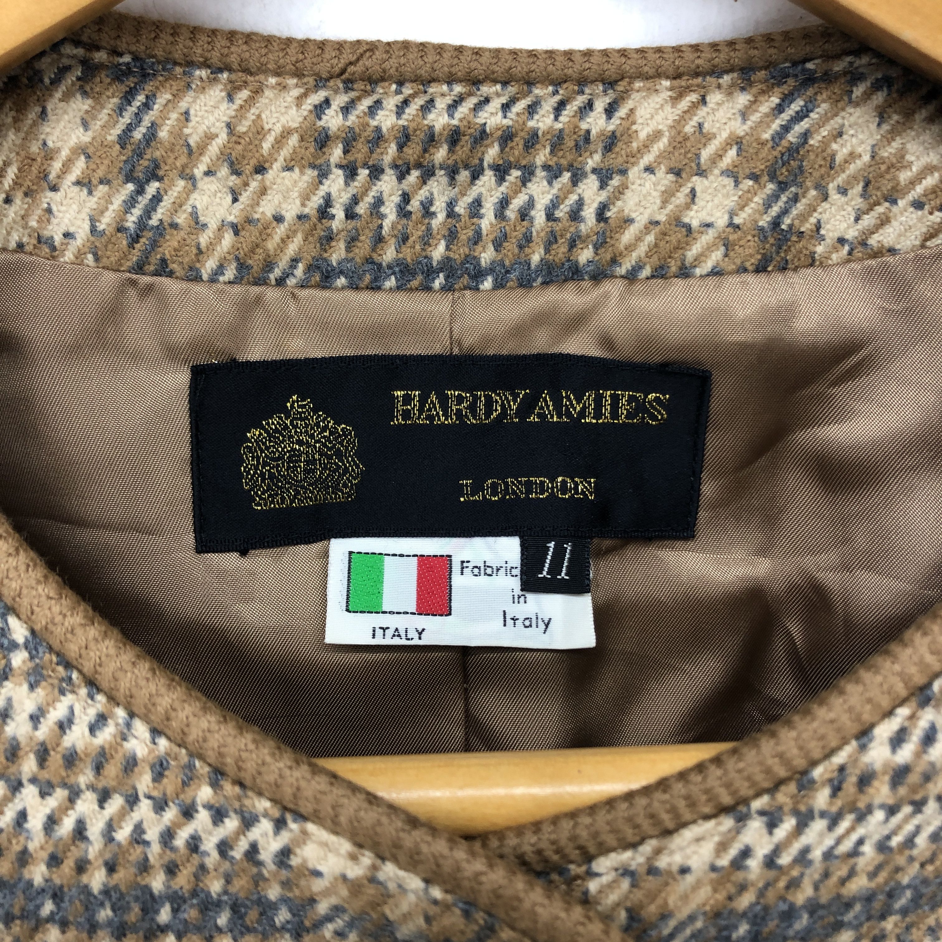 Hardy Amies HARDY AMIES Casual Jacket #1704-64 Size S / US 4 / IT 40 - 4 Thumbnail