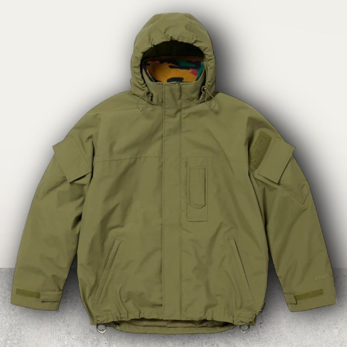 Supreme Supreme 2-in-1 GORE-TEX Polortec Liner Jacket Olive Large