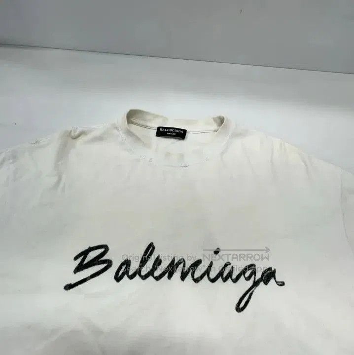 Balenciaga Balenciaga Logo Print Casual Short Sleeve T. Size US XS / EU 42 / 0 - 1 Thumbnail
