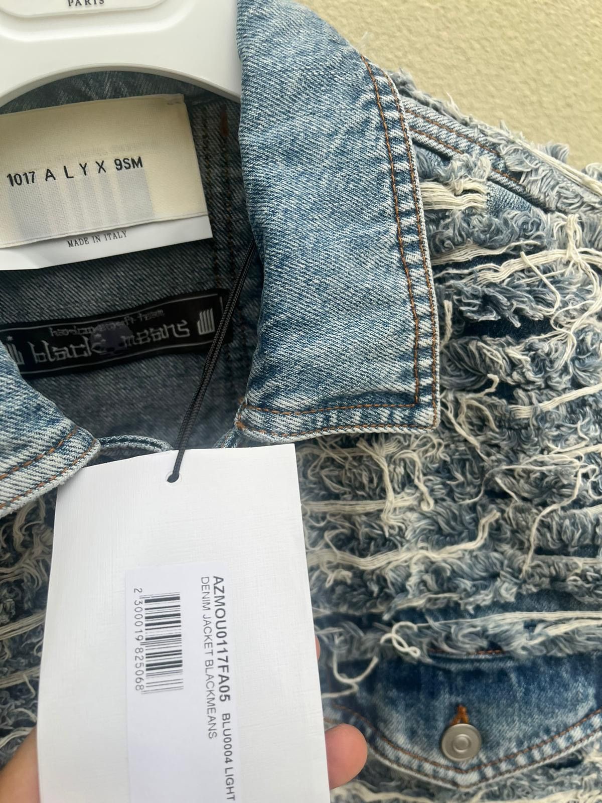 Alyx × Blackmeans Distressed Denim Jacket in Blue Size US L / EU 52-54 / 3 - 10 Thumbnail